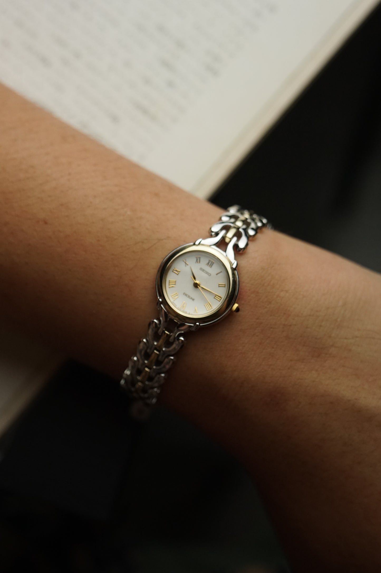 seiko exceline bracelet ladies quartz