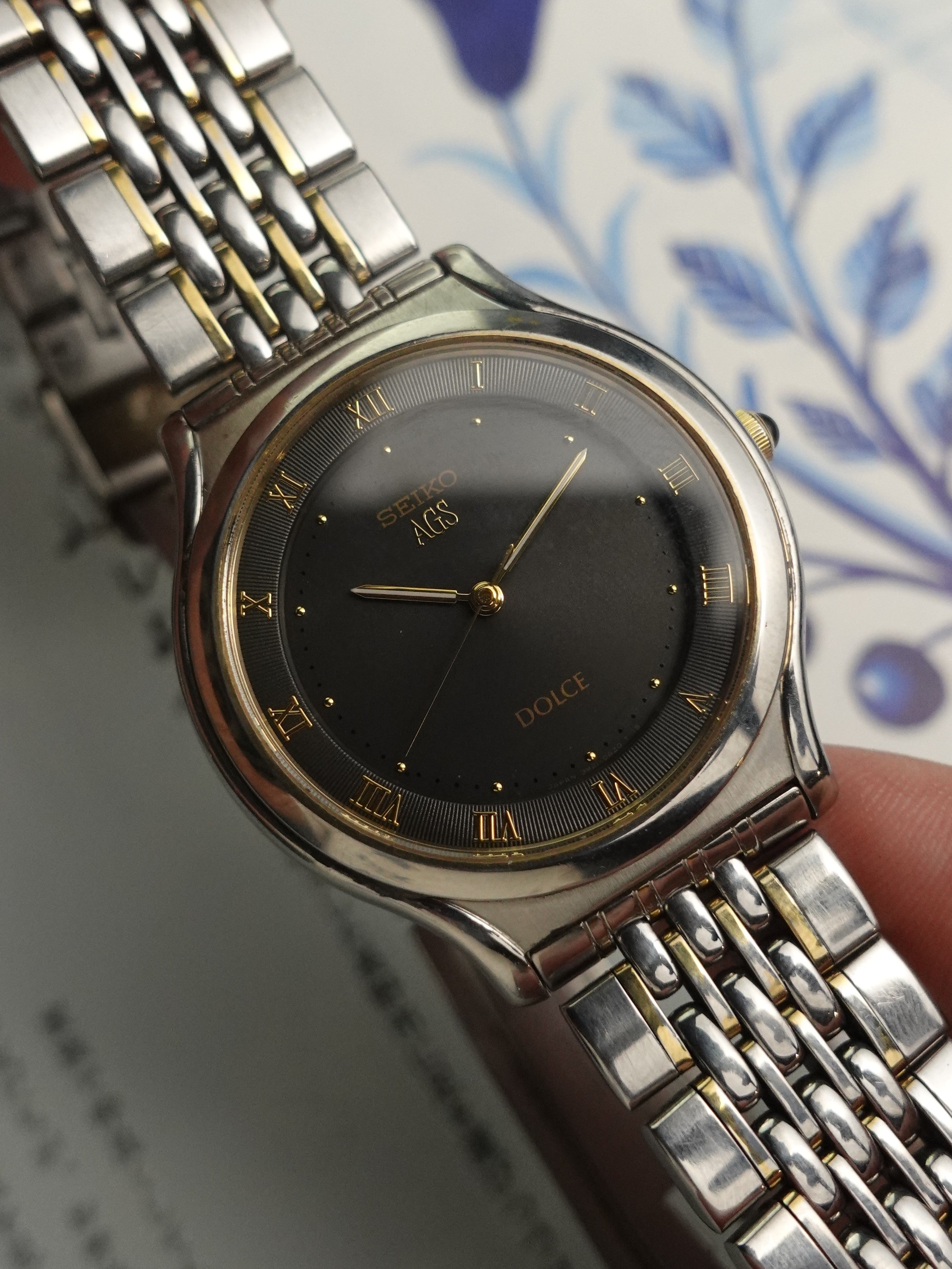 Seiko Dolce AGS (automatic quartz movement) – My First Vintage