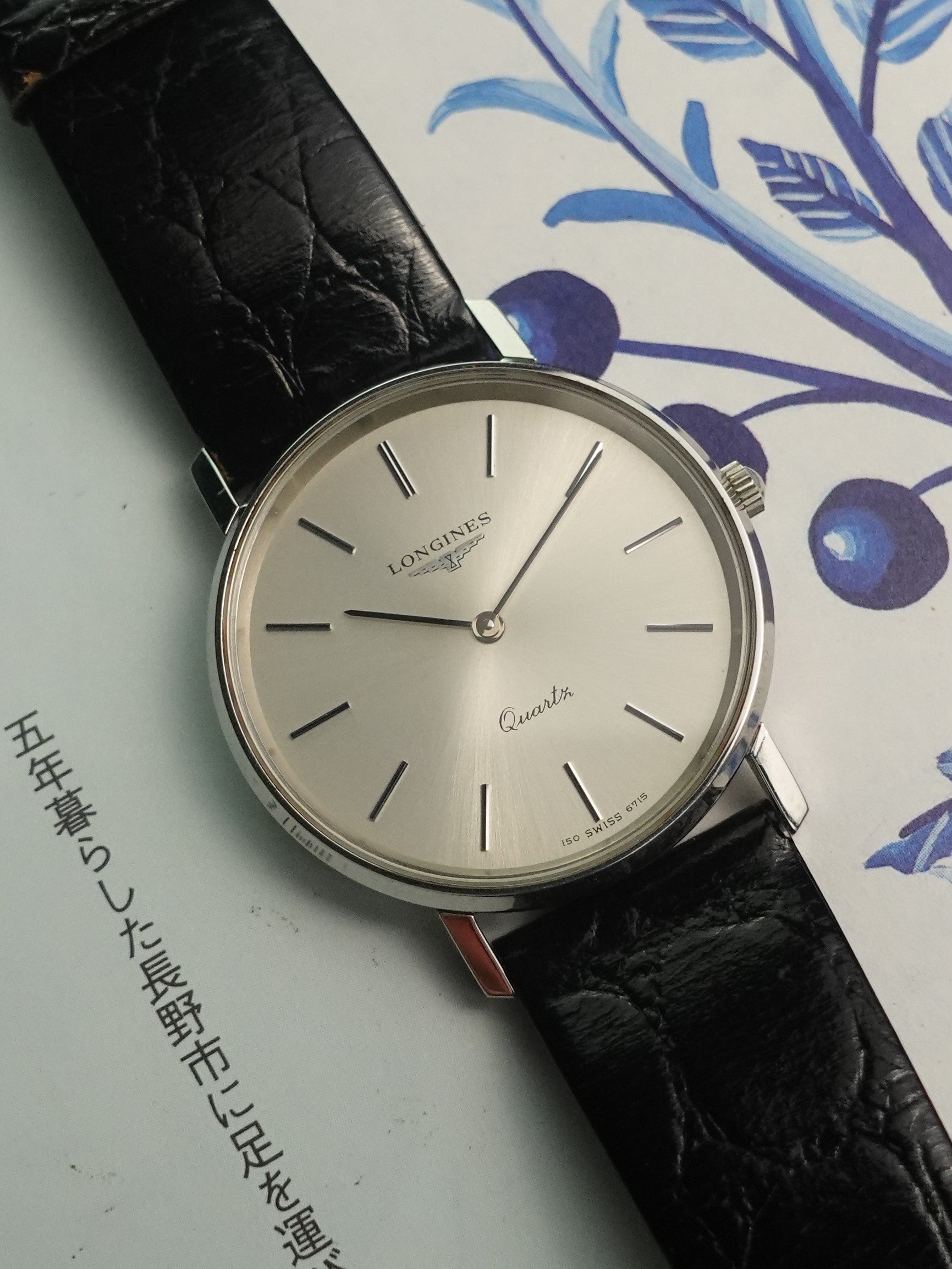 Longines Presence Quartz men In full Steel – My First Vintage