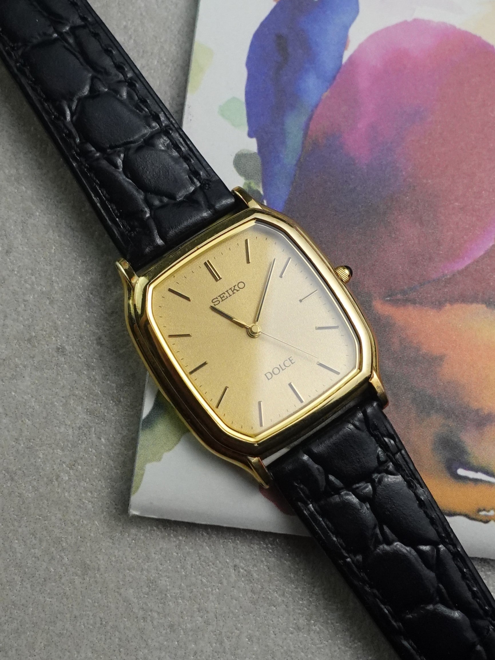 1997 Seiko Dolce tank 5E31-5B30 – My First Vintage