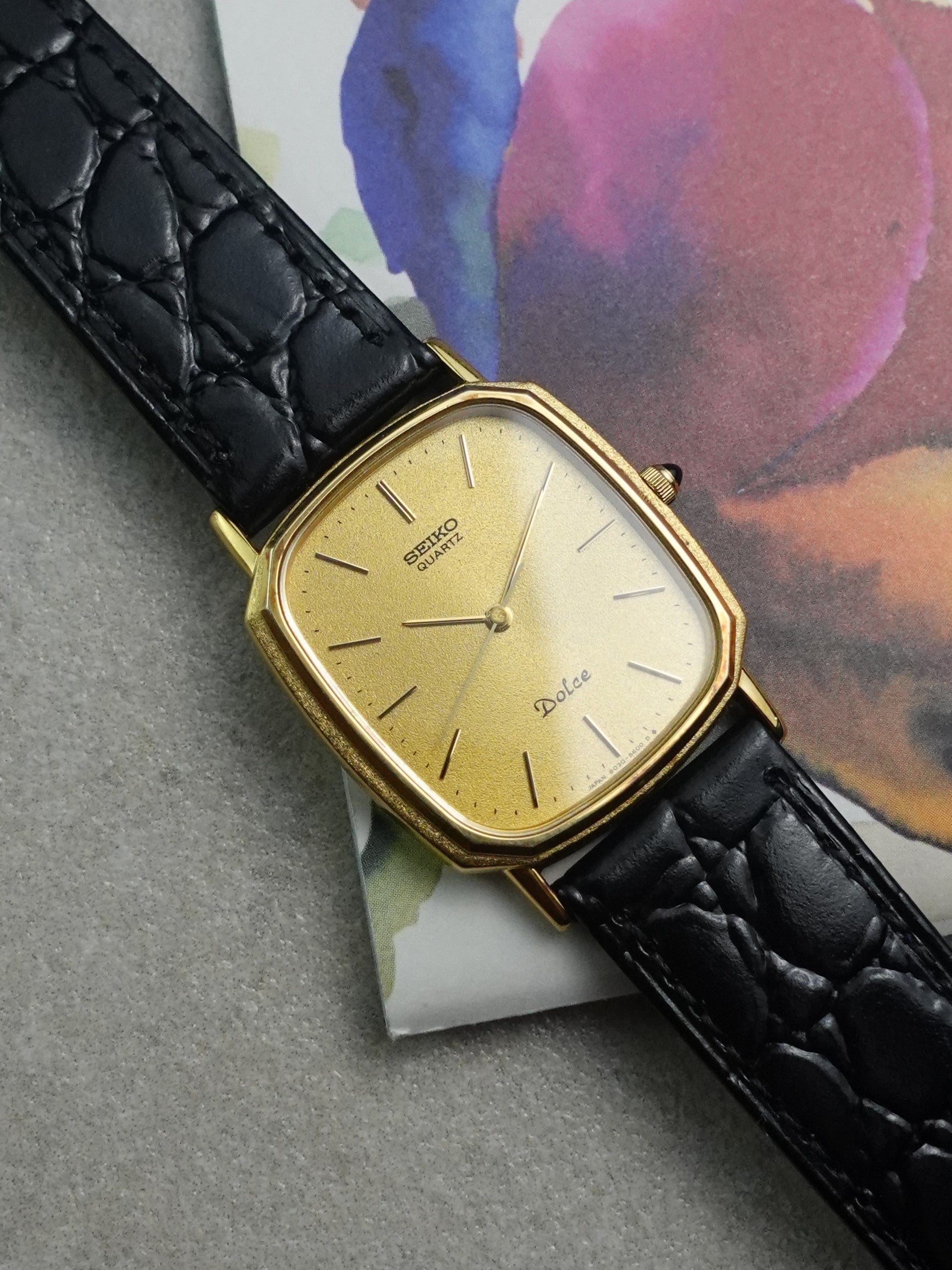 1982 Seiko Dolce elipse 6030-5550 (Rare variation) – My First Vintage