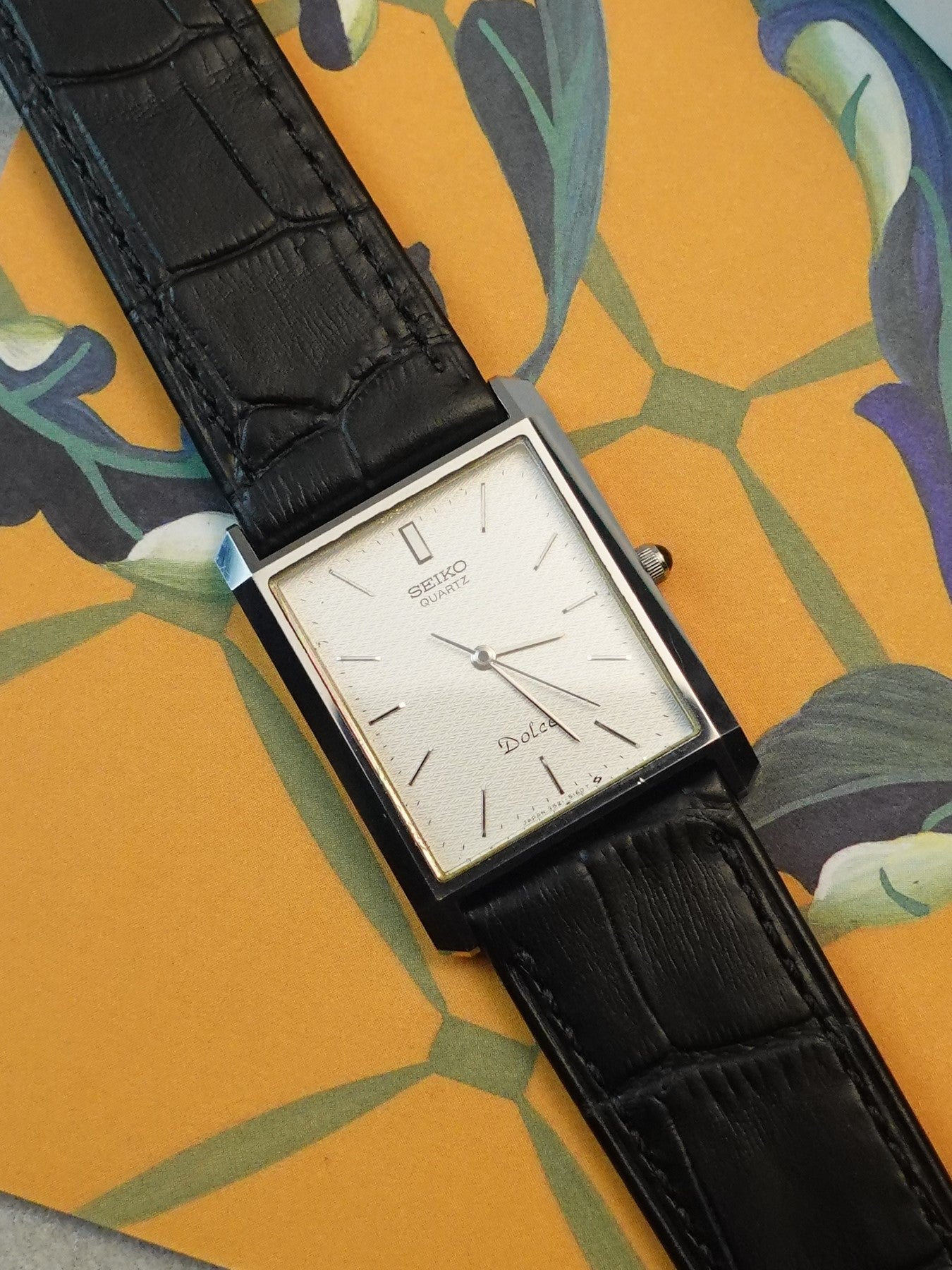 Seiko Dolce Tank in steel 9521-5160 – My First Vintage