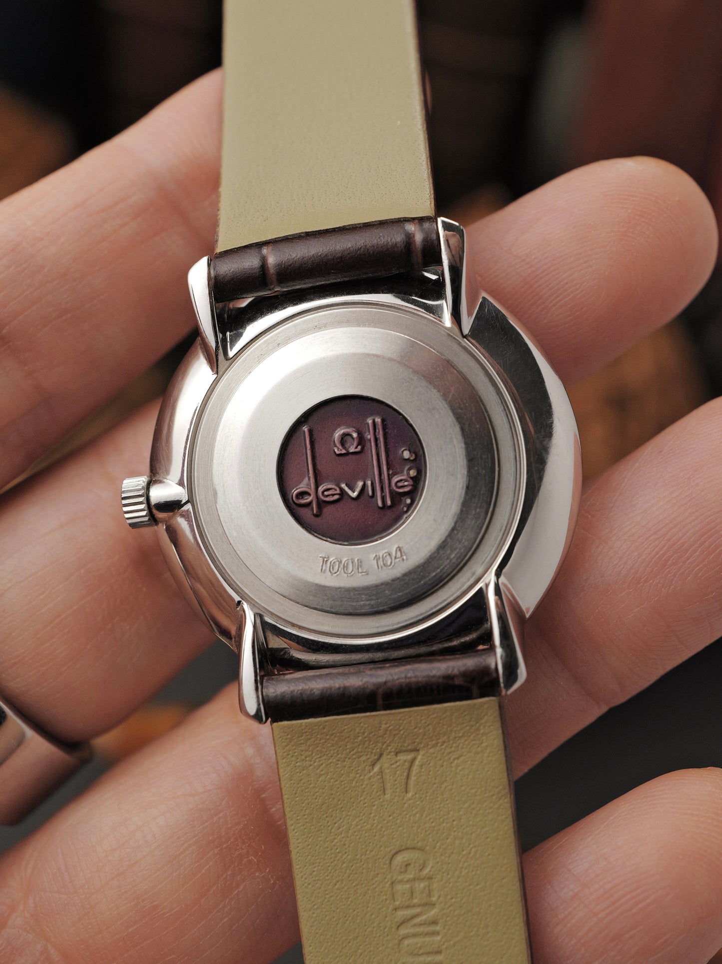 Omega De Ville “Silver Floral Dial” Ref. 111.0107 (circa 1975)