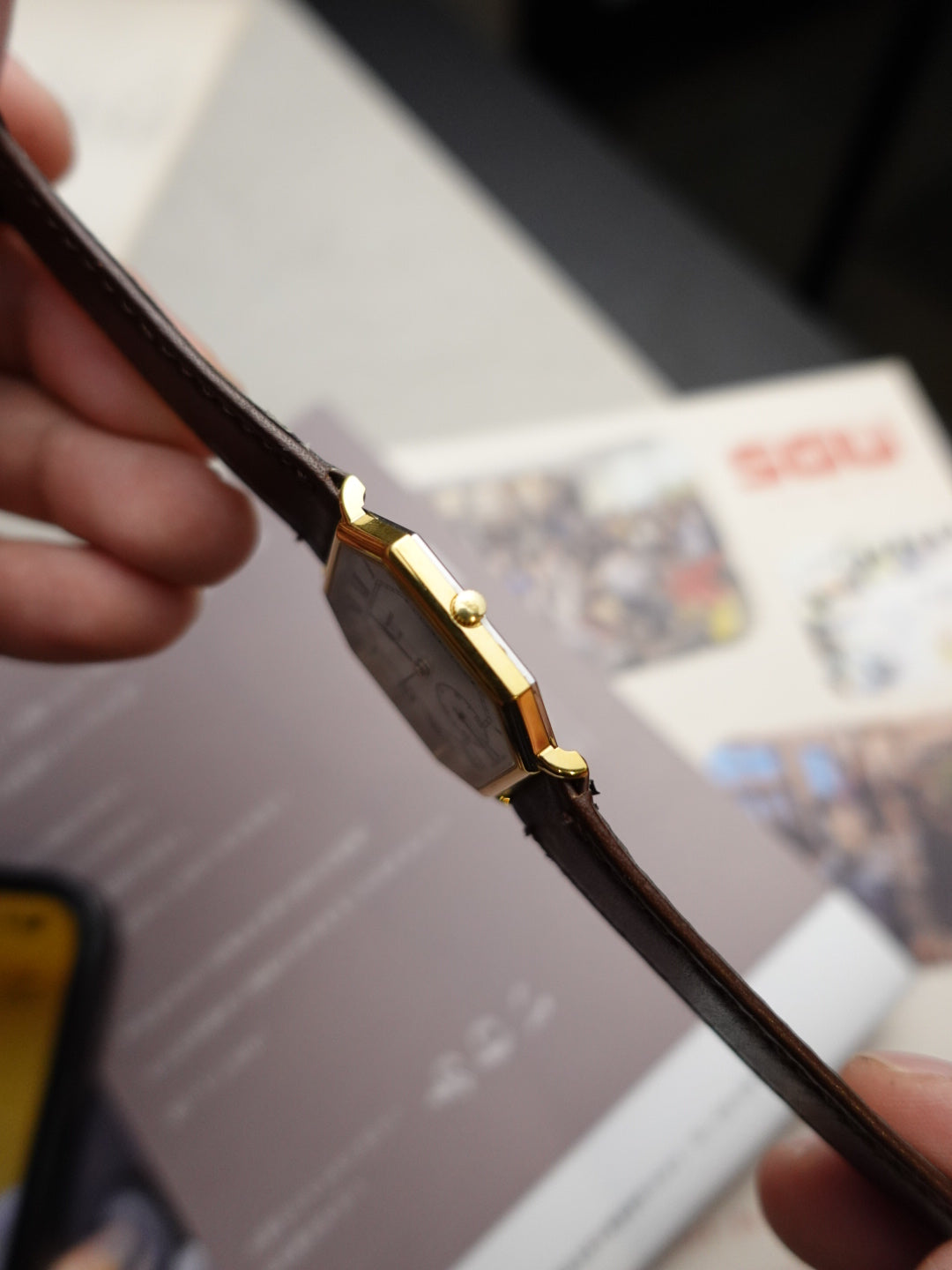 Men longines octo Quartz numeral 150th anniversary case back #417