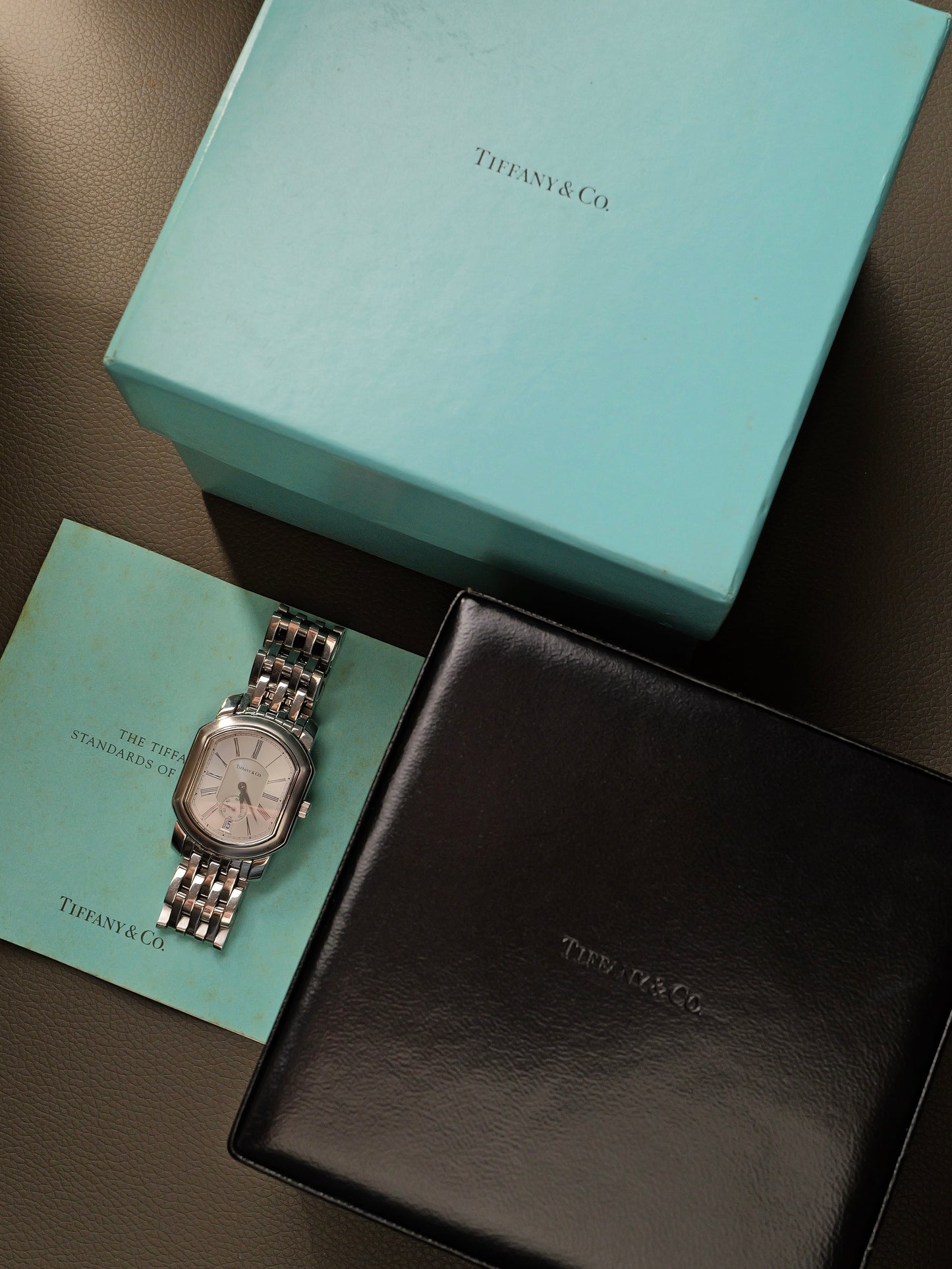Tiffany & Co. Mark Coupe “Large” Small Seconds w/ Box Ref. 326.1003 (circa 1990s)