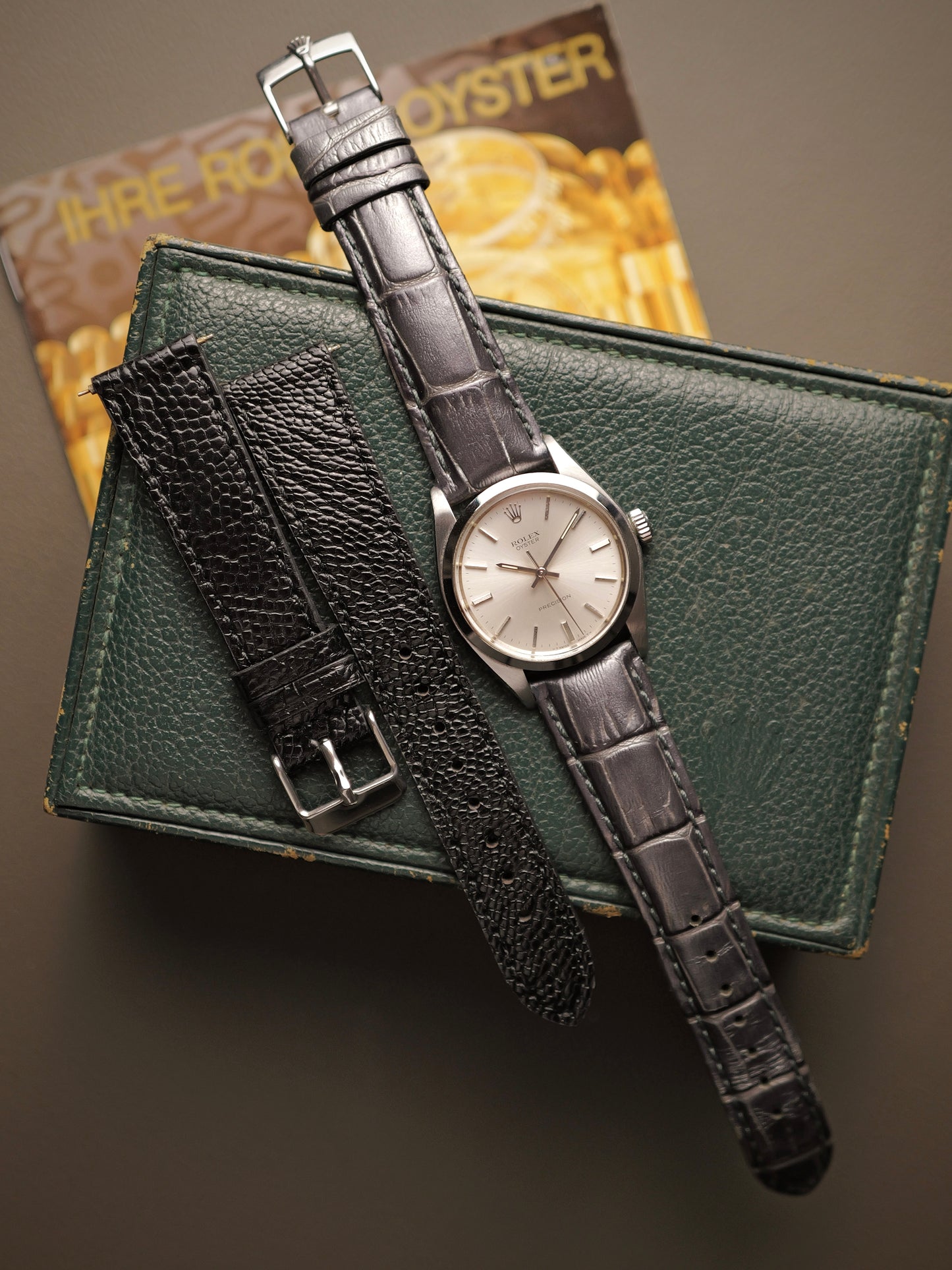 Rolex Oyster Precision “Silver Sunburst” w/ Box & Booklet Ref. 6426 (circa 1971/2)