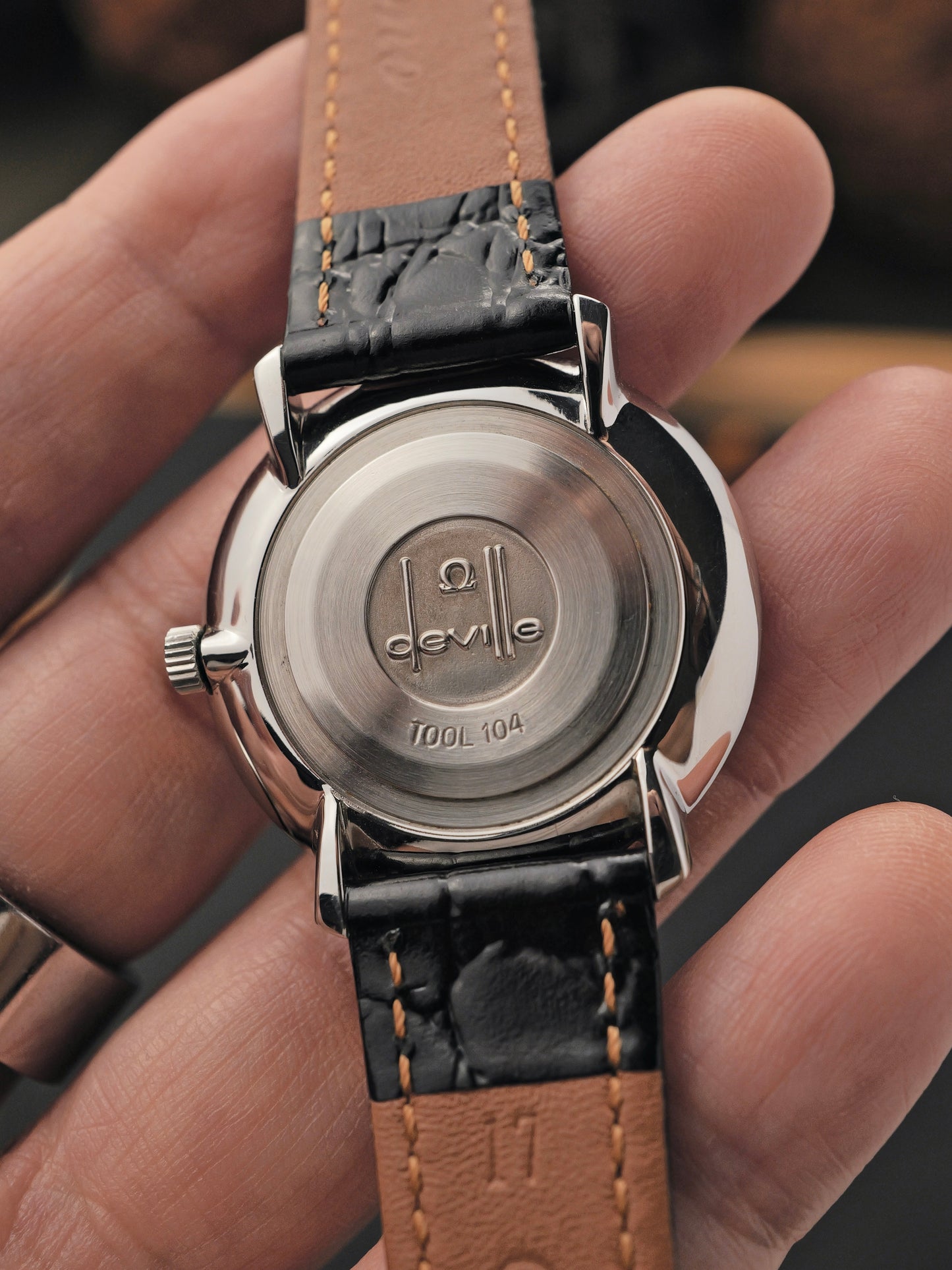 Omega De Ville Blue Dial Ref. 115.0001 (circa 1970s)