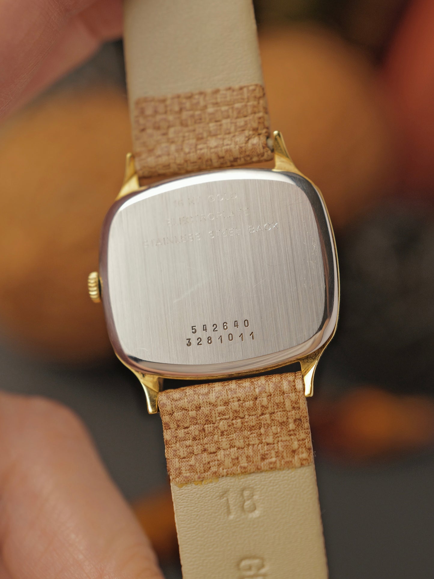 Universal Genève “TV Wave Dial” 16K Plated Ref. 542640 (circa early 1970s)