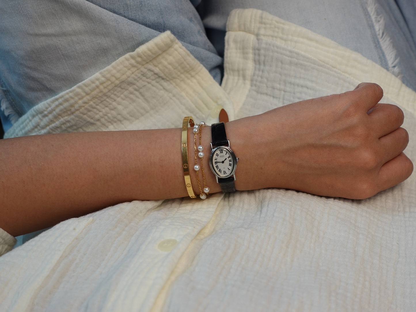 Seiko Quartz Oval 1400-5050 Circa 1998