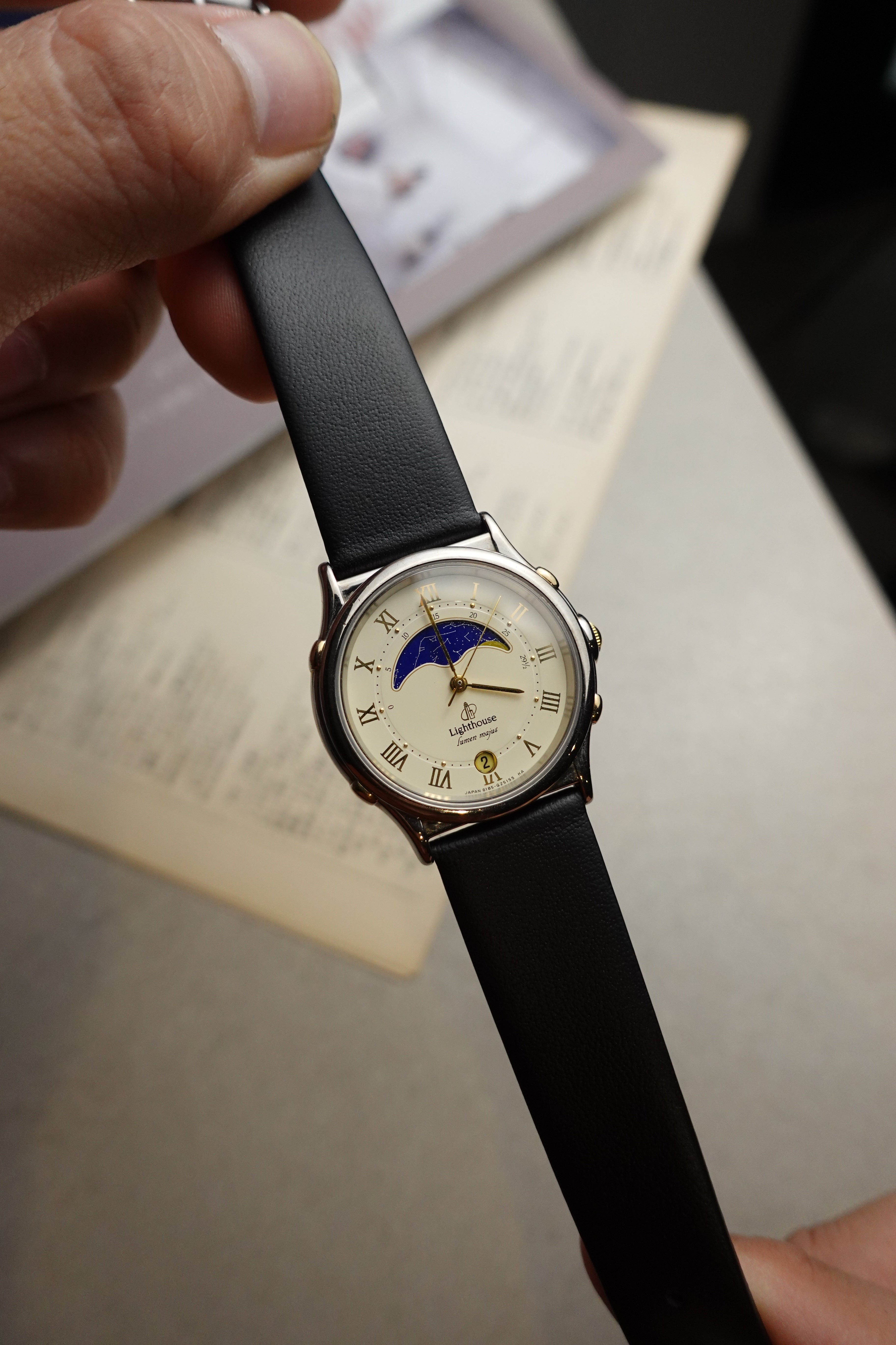 Citizen Lighthouse Moonphase #369 – My First Vintage