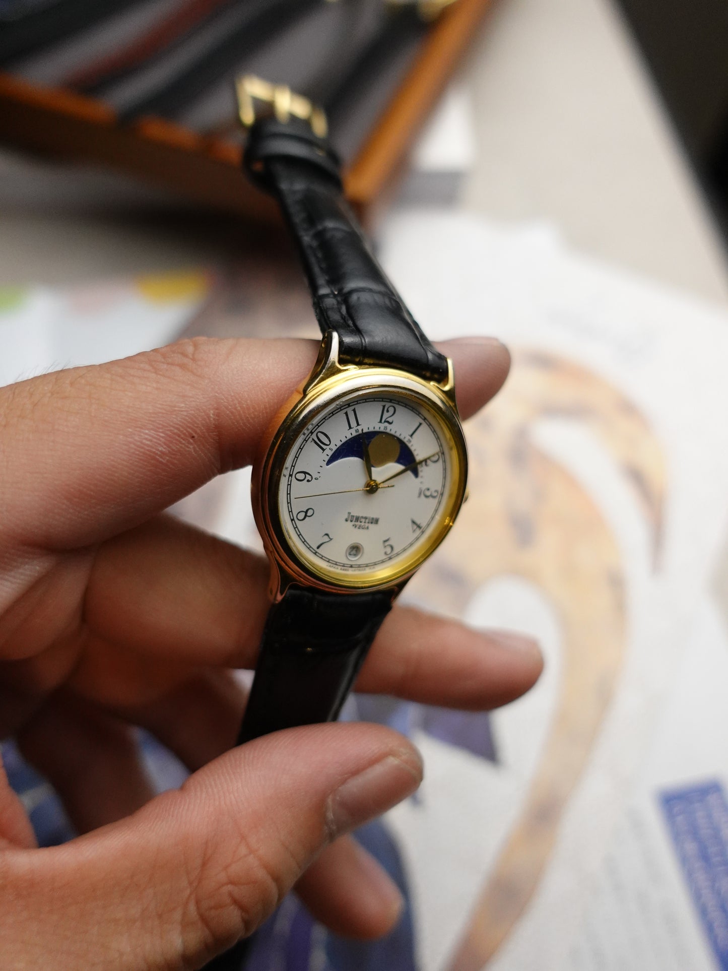 Citizen junction Vega Moonphase Arabic numerals