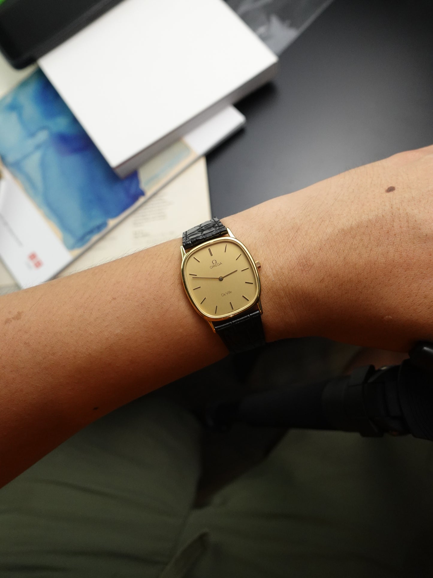 Men's Omega Quartz Elipse De-vlle