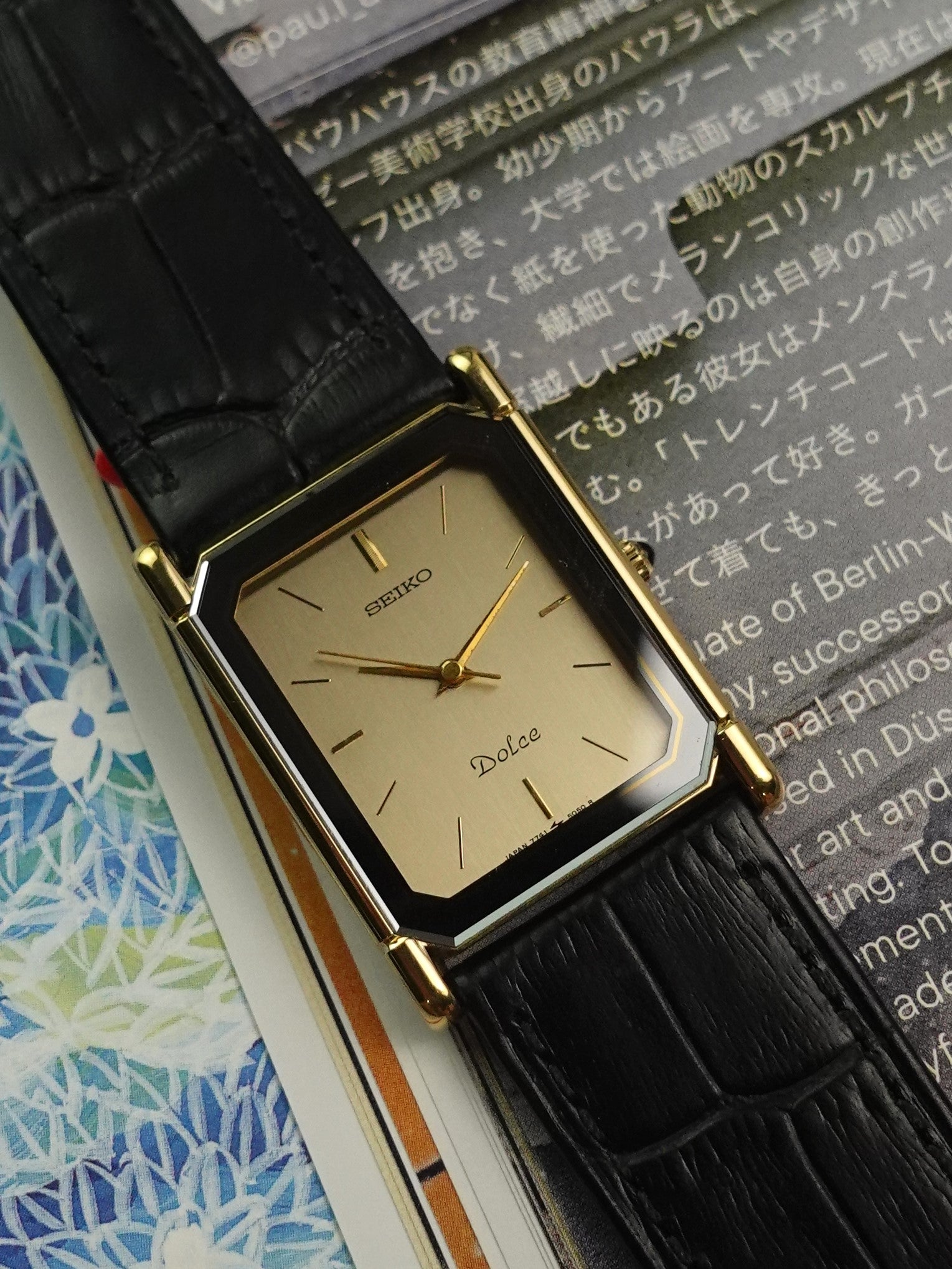 1986 Seiko Dolce 7741-5050 Like new condition – My First Vintage