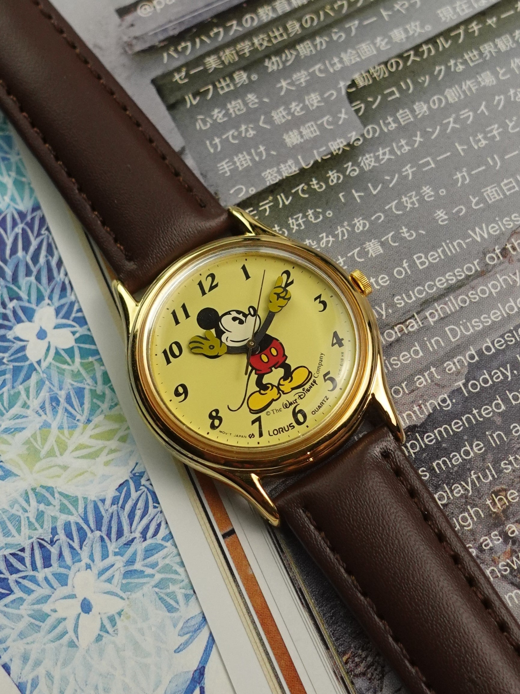 80s Seiko Lorus Mickey hands Quartz – My First Vintage