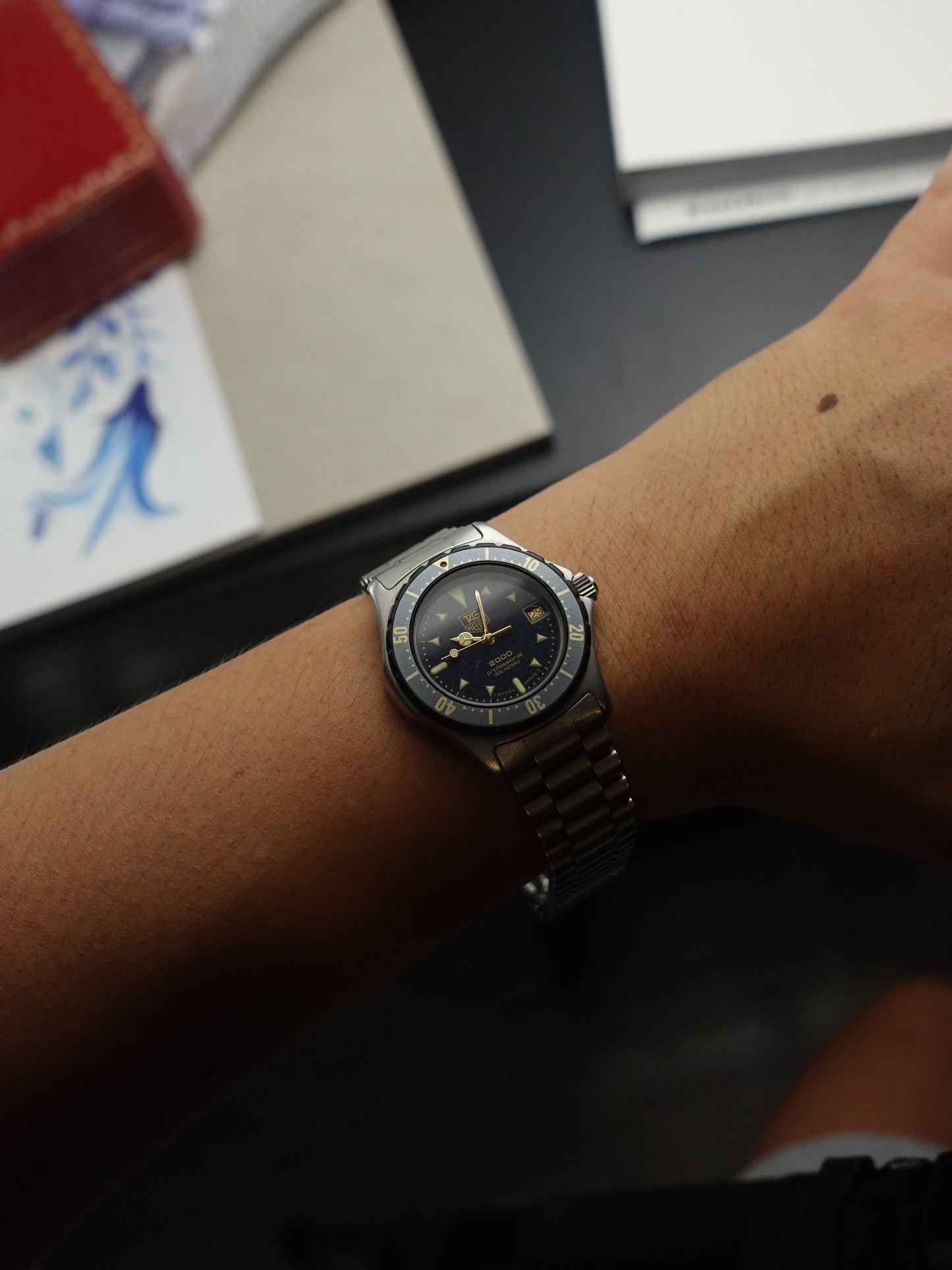 Men's Tag Heuer 2000 Professional 972.613 Ghost Dial