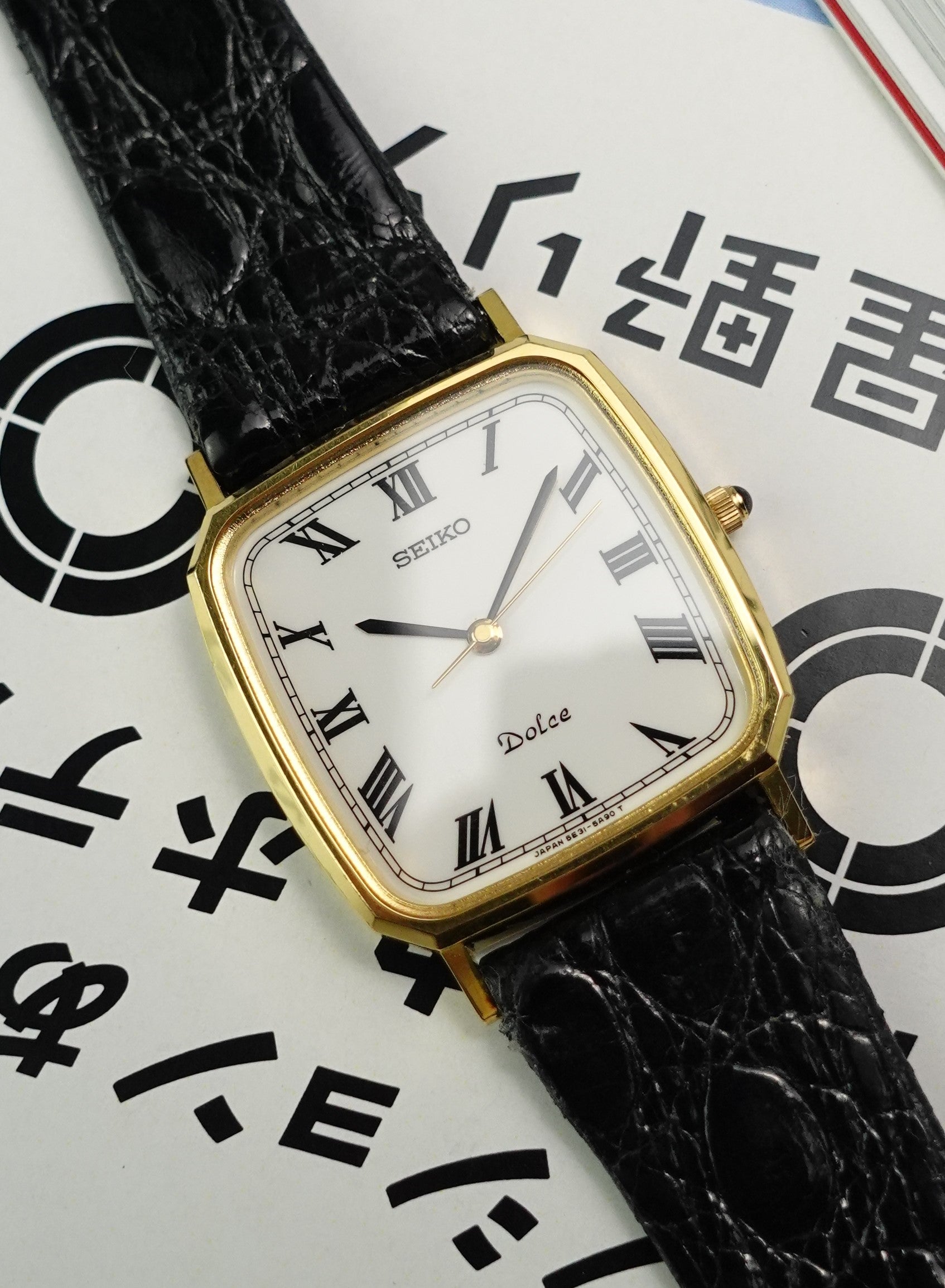 Seiko Dolce 5E31-5A80 Anti-Magnetic case with original buckle – My