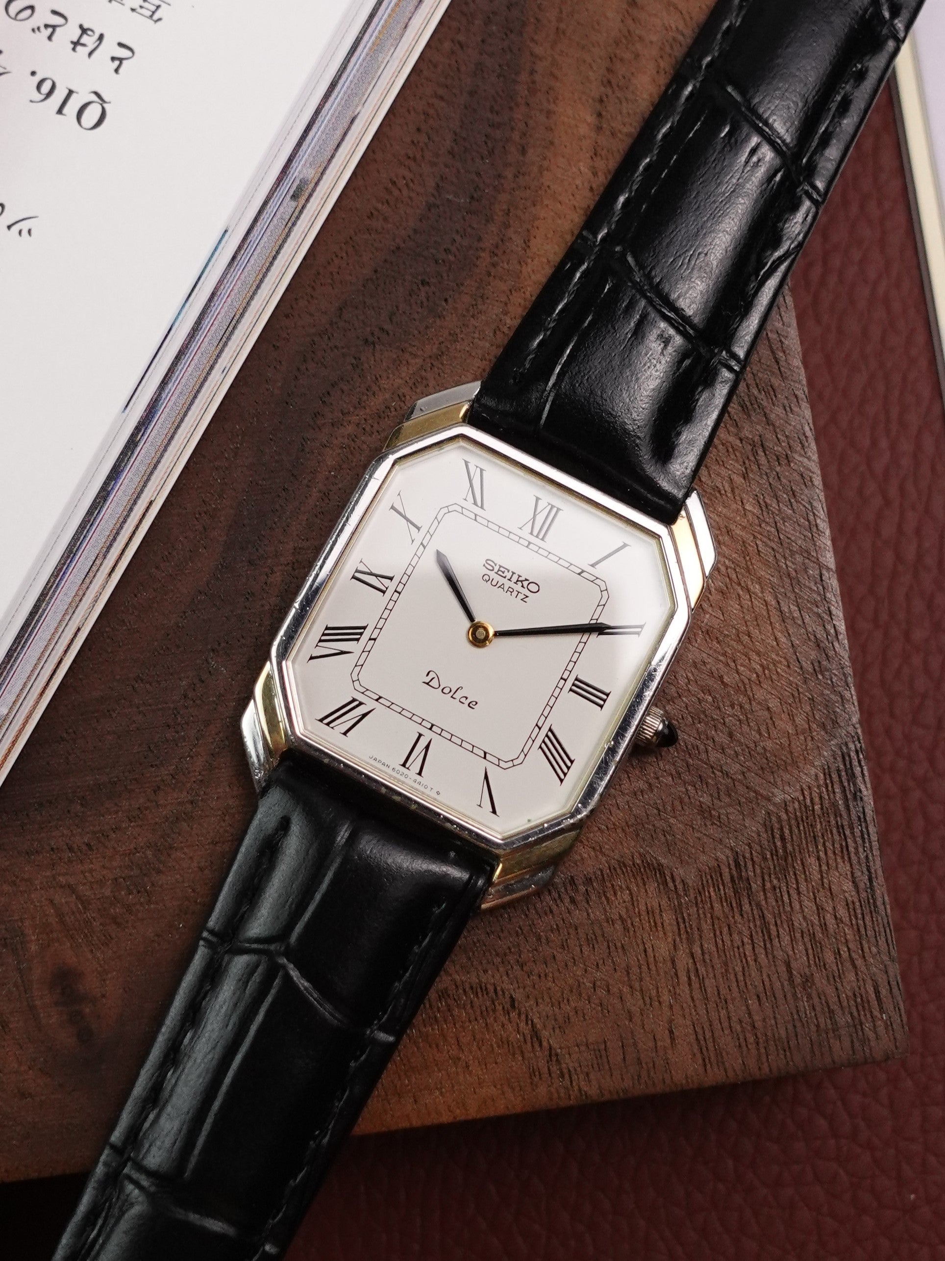 Seiko Dolce Art Deco case 6020-5940 – My First Vintage