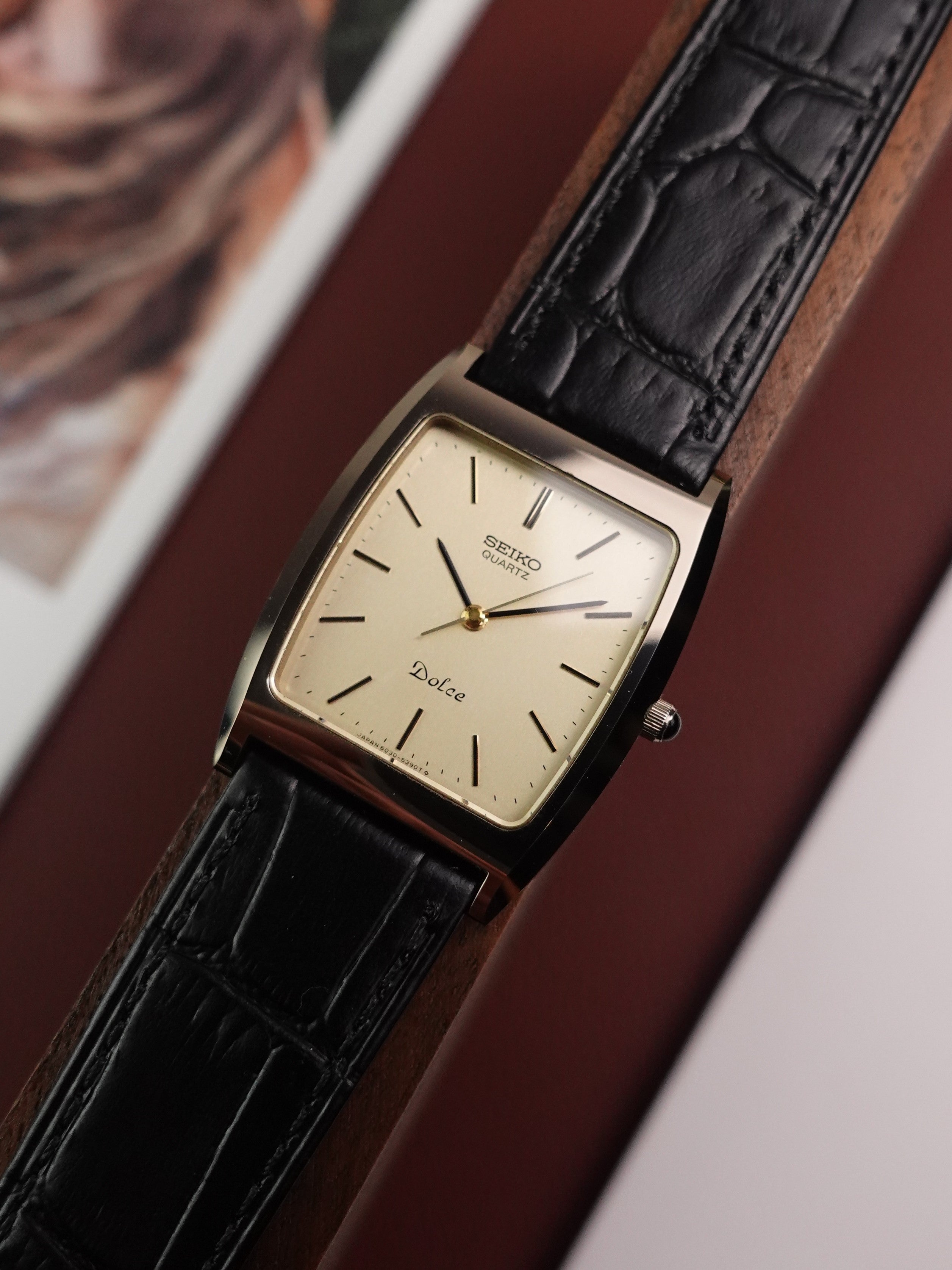 SEIKO セイコー DOLCE ドルチェ 6030-5320 クォーツ メンズ腕時計