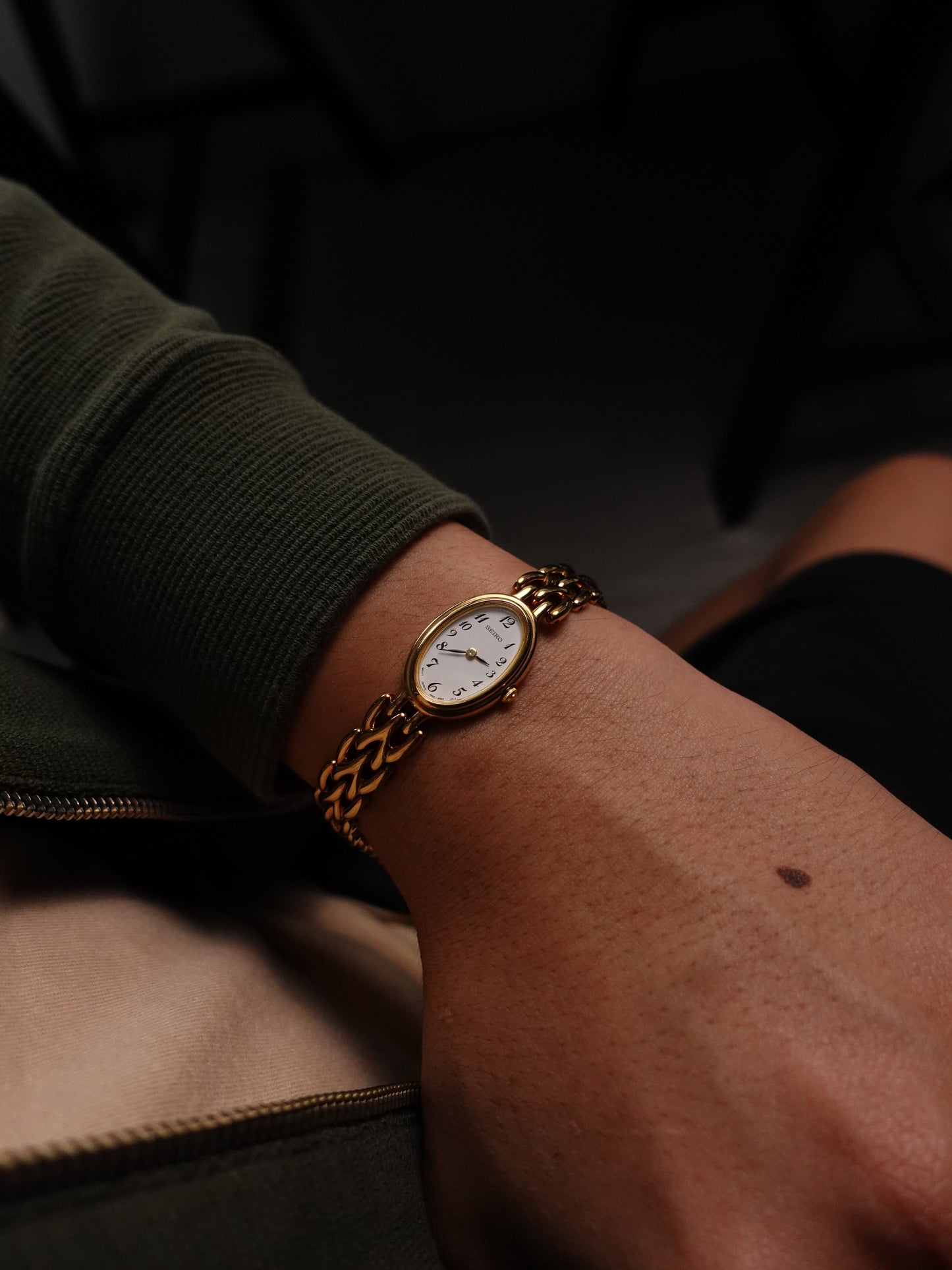 Ladies Seiko Bracelet Multi-link with original box (new old stock)