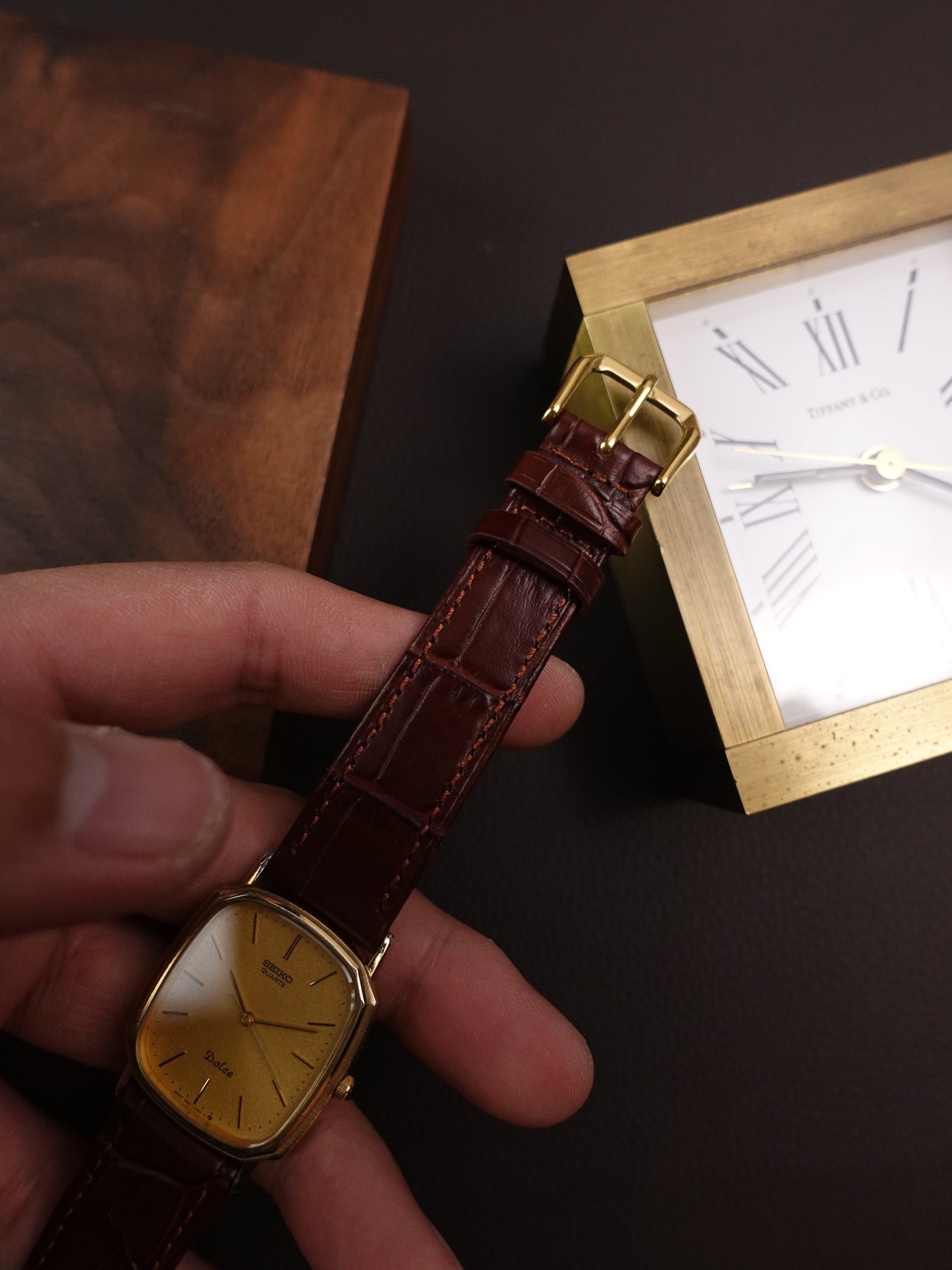 1982 Seiko Dolce oblong elipse 9521-5120