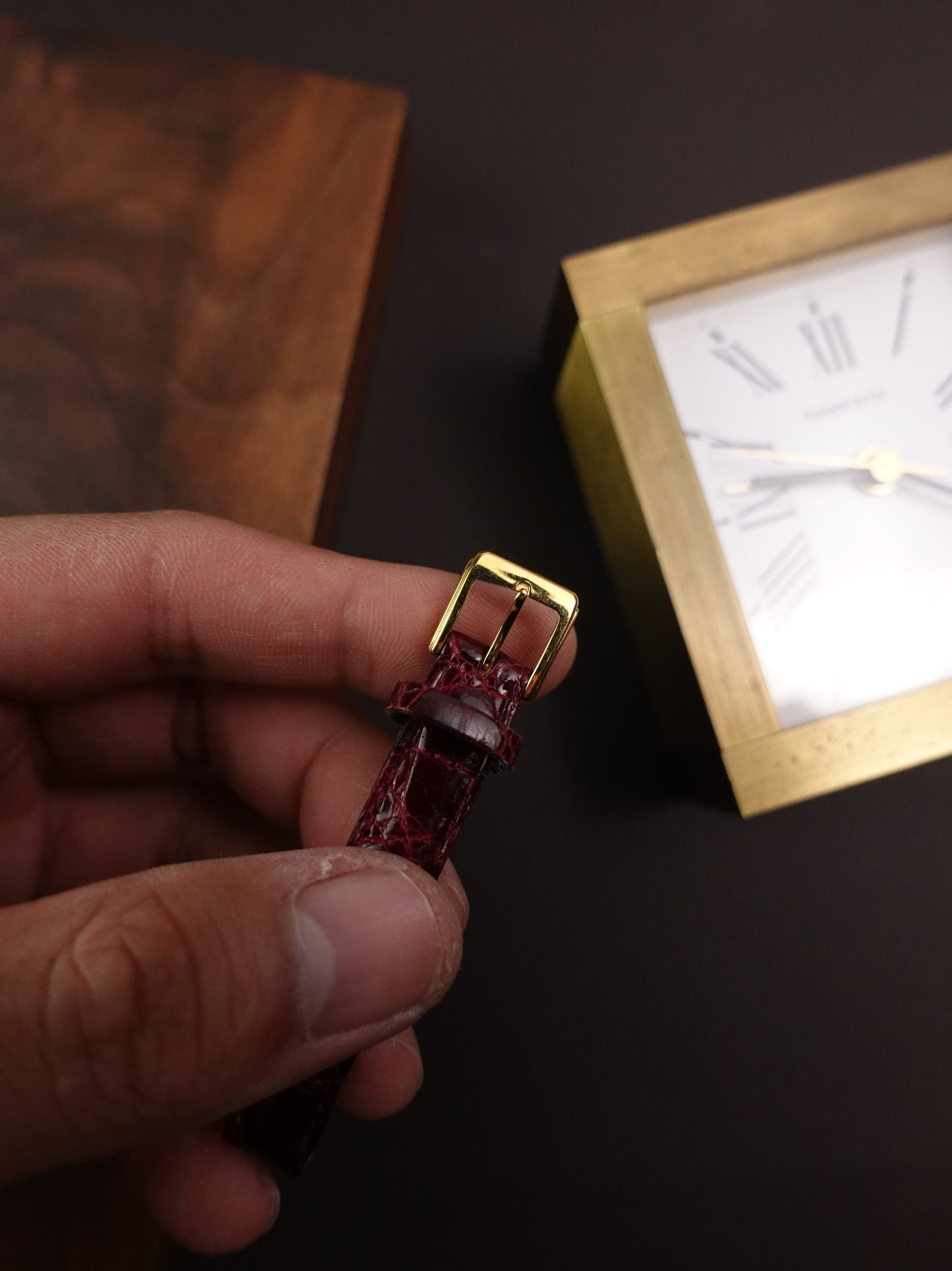 Seiko Exceline "Tonneau" 4N21-5270 Mother of pearl Dial