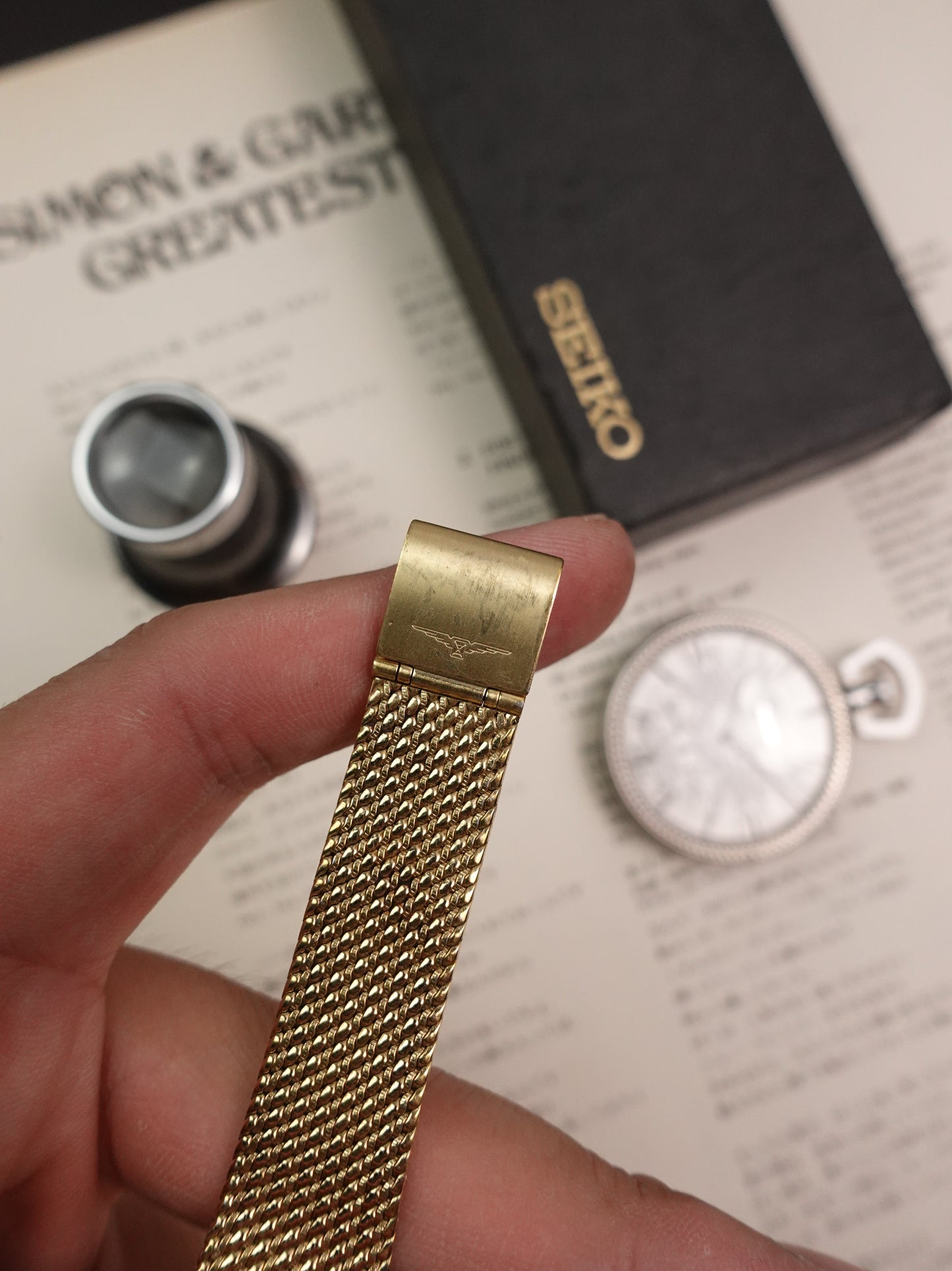 Men's Longines Tank Quartz Linen with original Longines Bracelet (fully adjustable) Cal 832