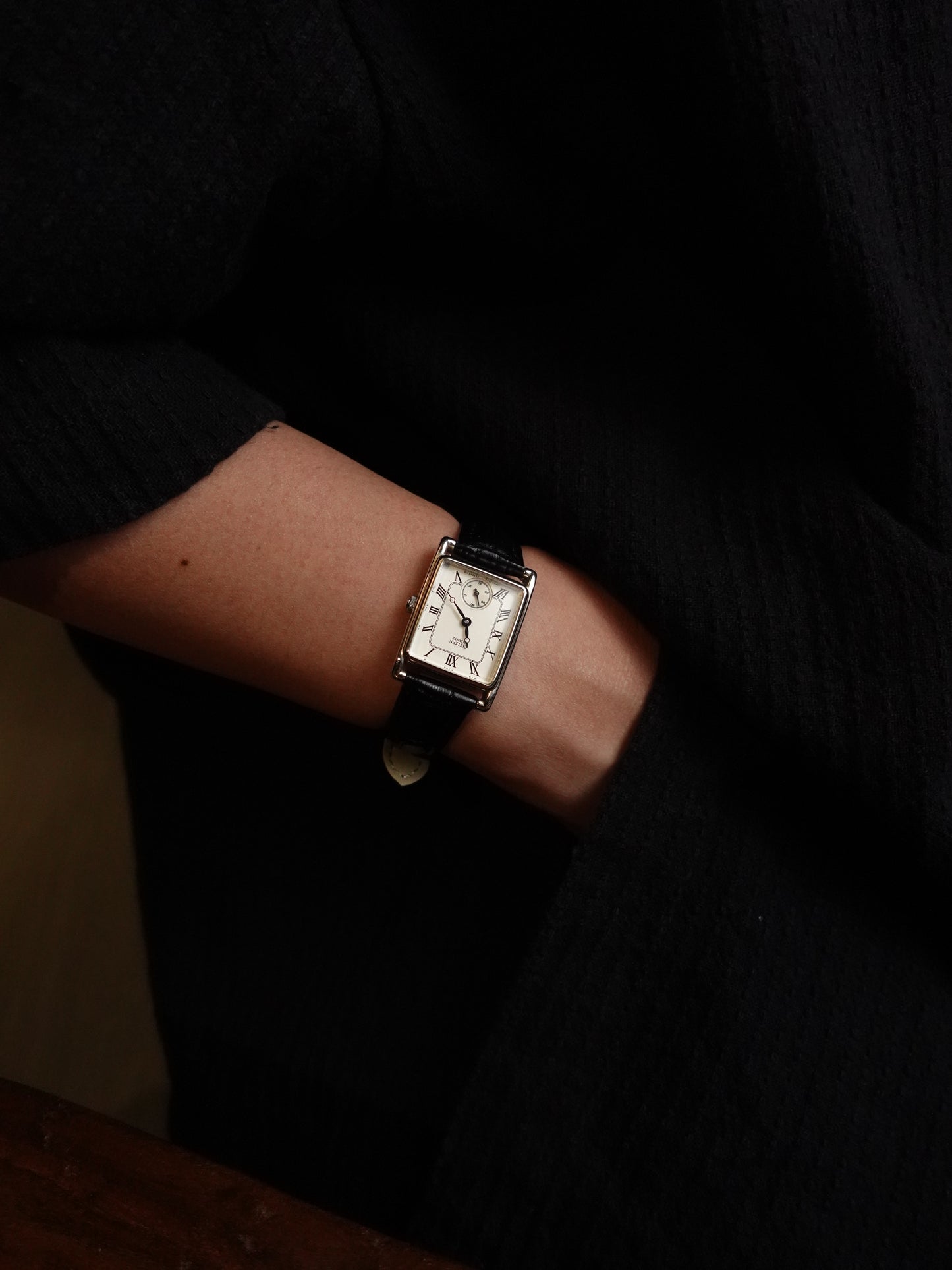 Citizen Tank with Sub-second 32-3071 Circa.1982