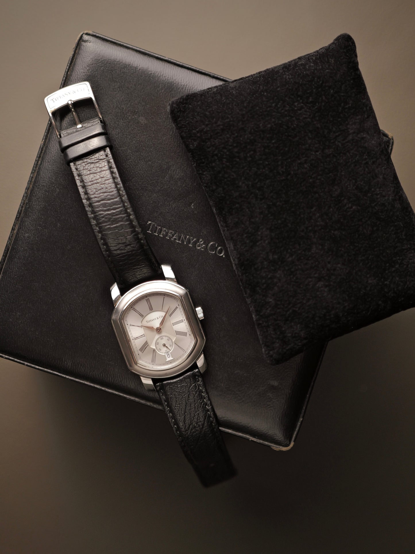 Tiffany & Co. Mark Coupe “Large” Small Seconds w/ Box Ref. 326.1003 (circa 1990s)