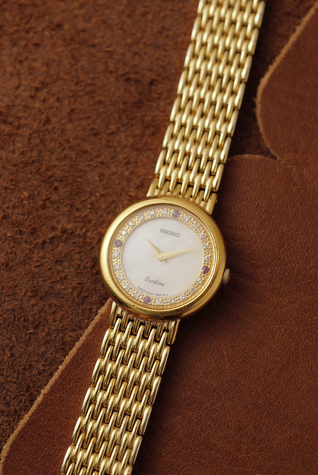 Seiko Exceline Mother of Pearl 