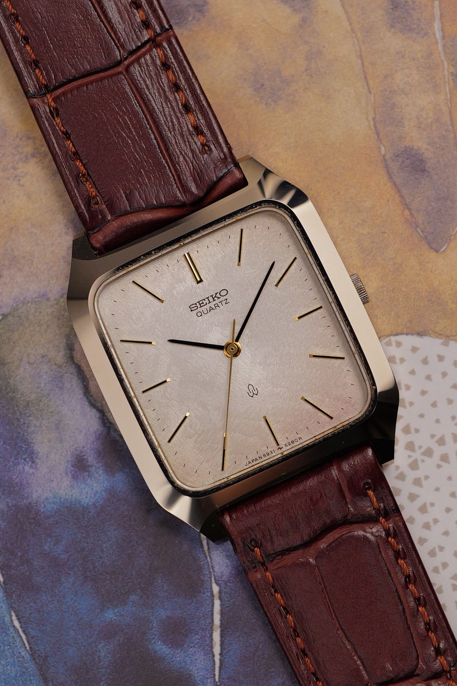 Seiko Quartz 5931-5260 scratch resistant Case Circa.1980s – My