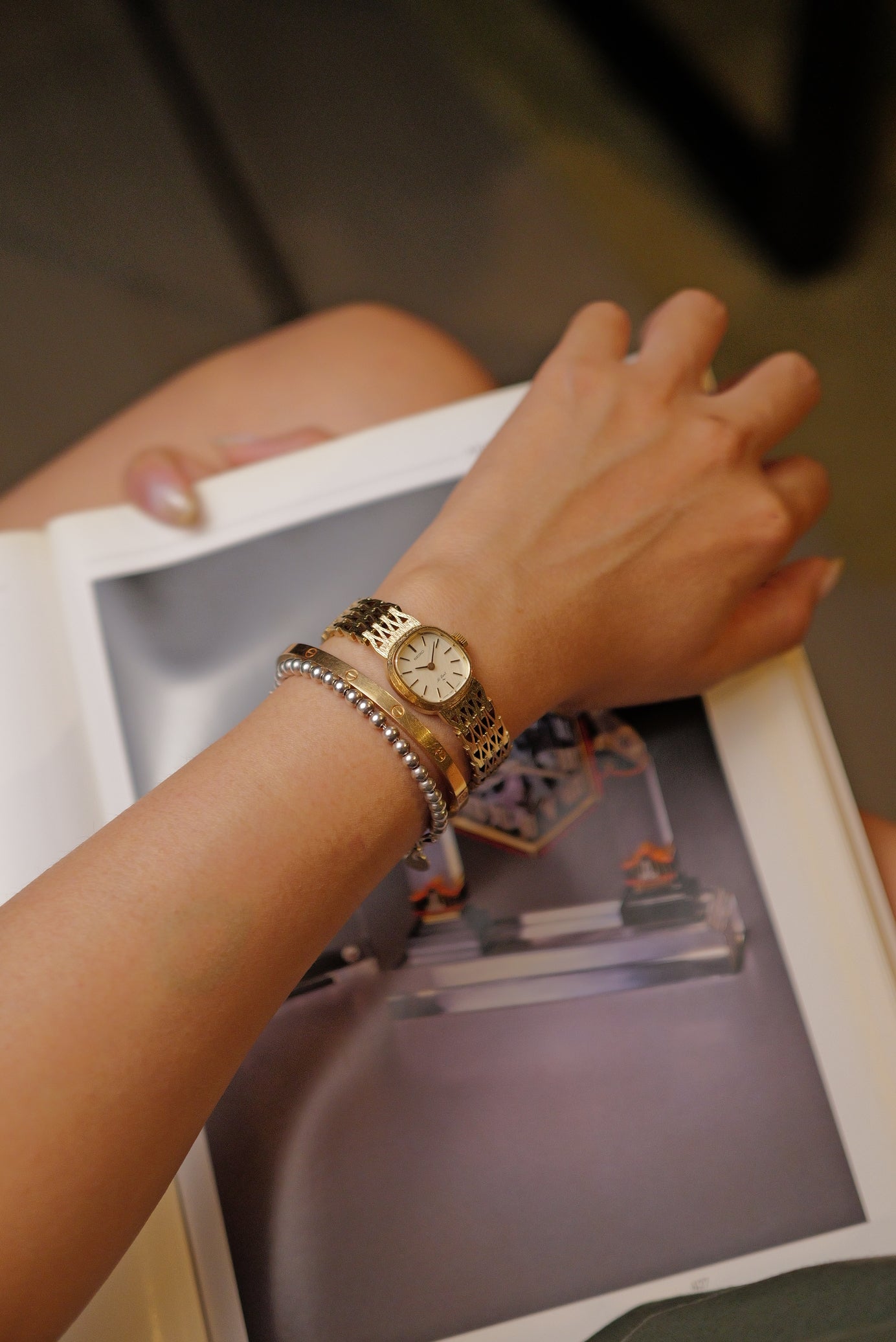 Seiko Multi-Link Ladies Bracelet 1120-3130 Manual Winding