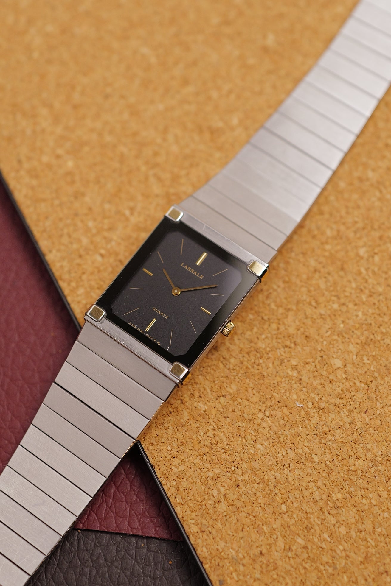 SEIKO LASSALE レディース クォーツ 腕時計 2F50-5169 Seiko Lassale Integrated Bracelet Tank 2F50-5169 – My First Vintage