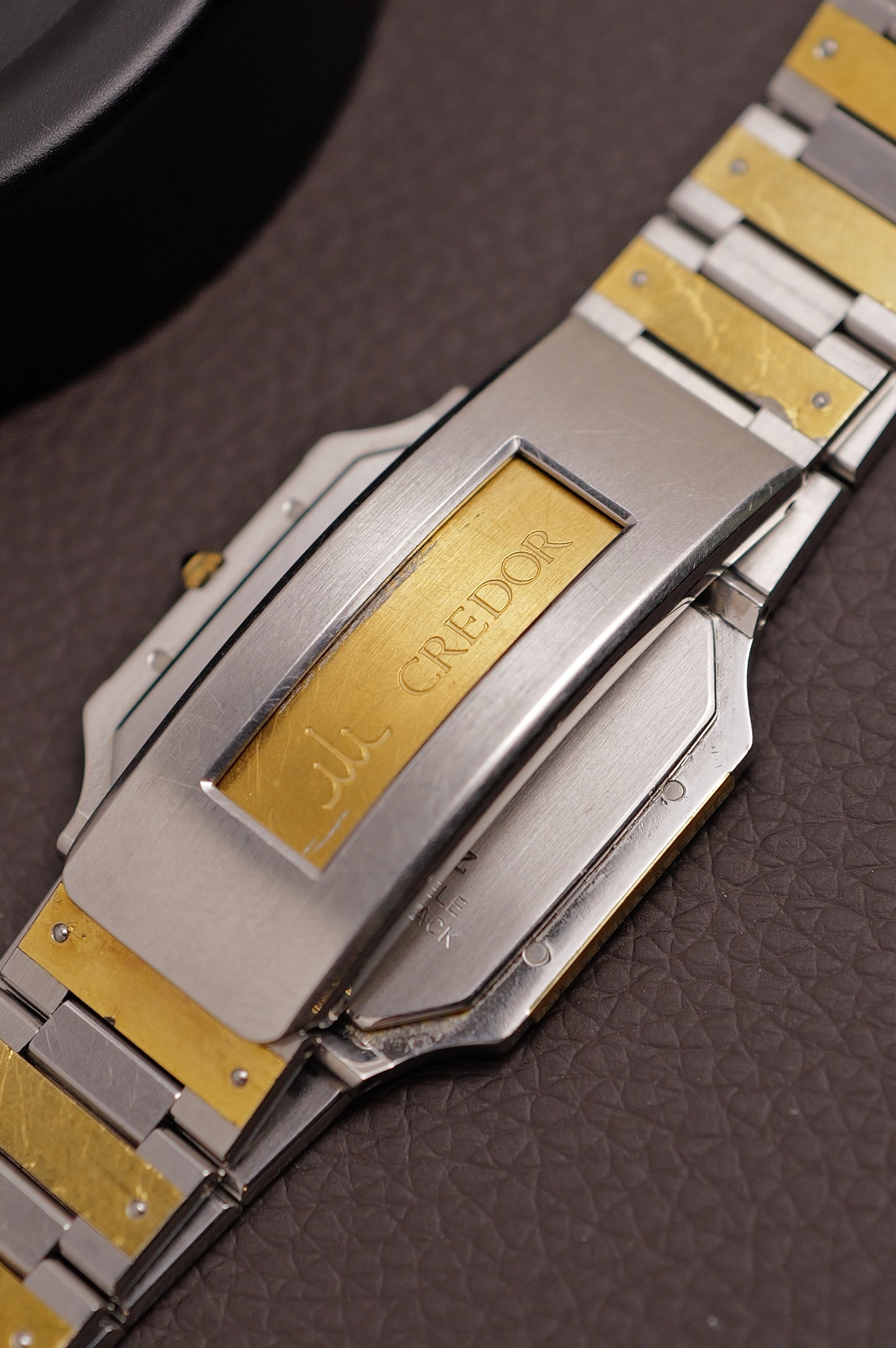 Credor "santos" Ultra thin 18k solid 8420-5360