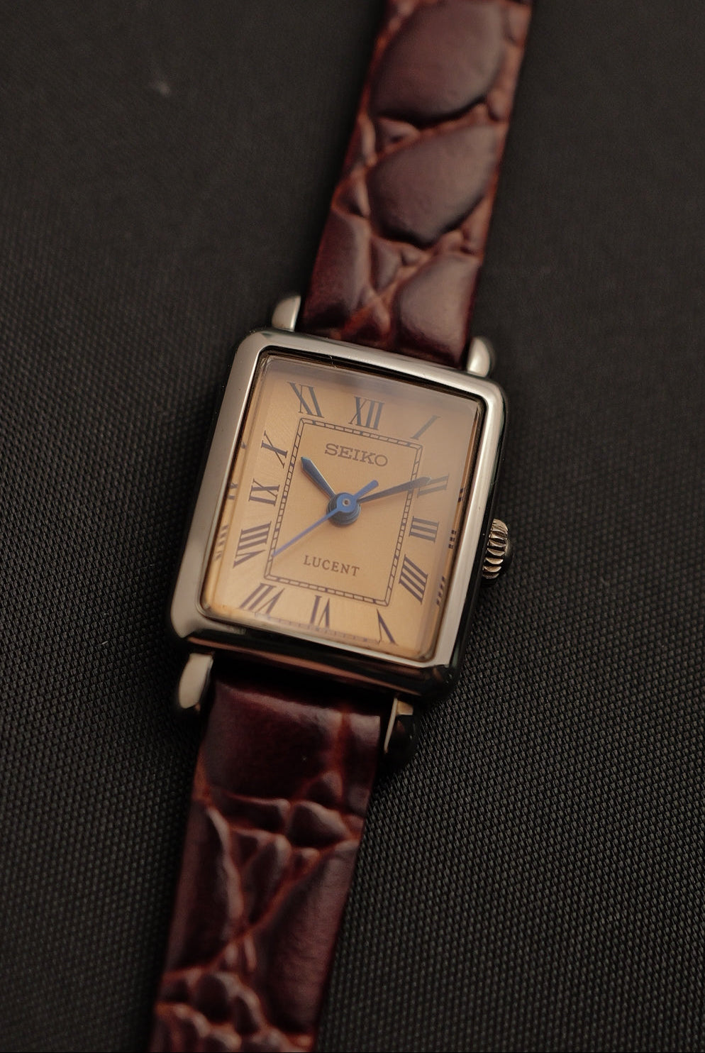 SEIKO LUCENT アナログ腕時計 tank レクタンギュラー Seiko Lucent 
