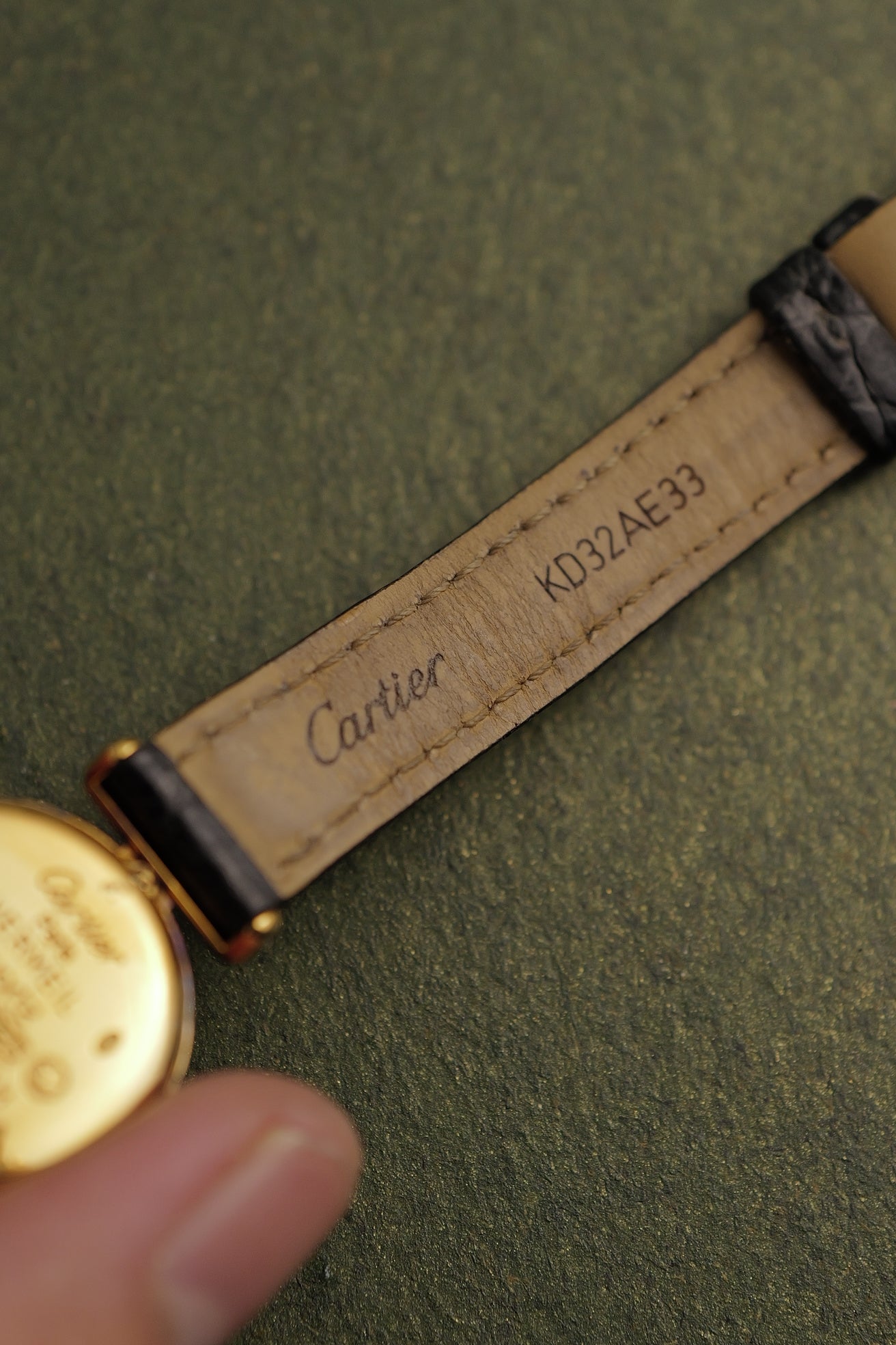 Cartier Colisee " Golden Sunset" Quartz Circa. 1980s with Box