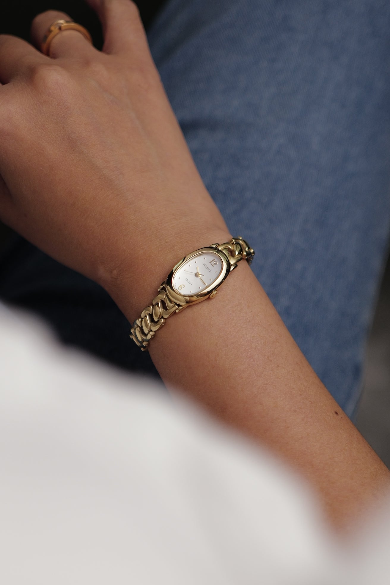 Seiko Mini Baignoire on Bracelet Circa.1997