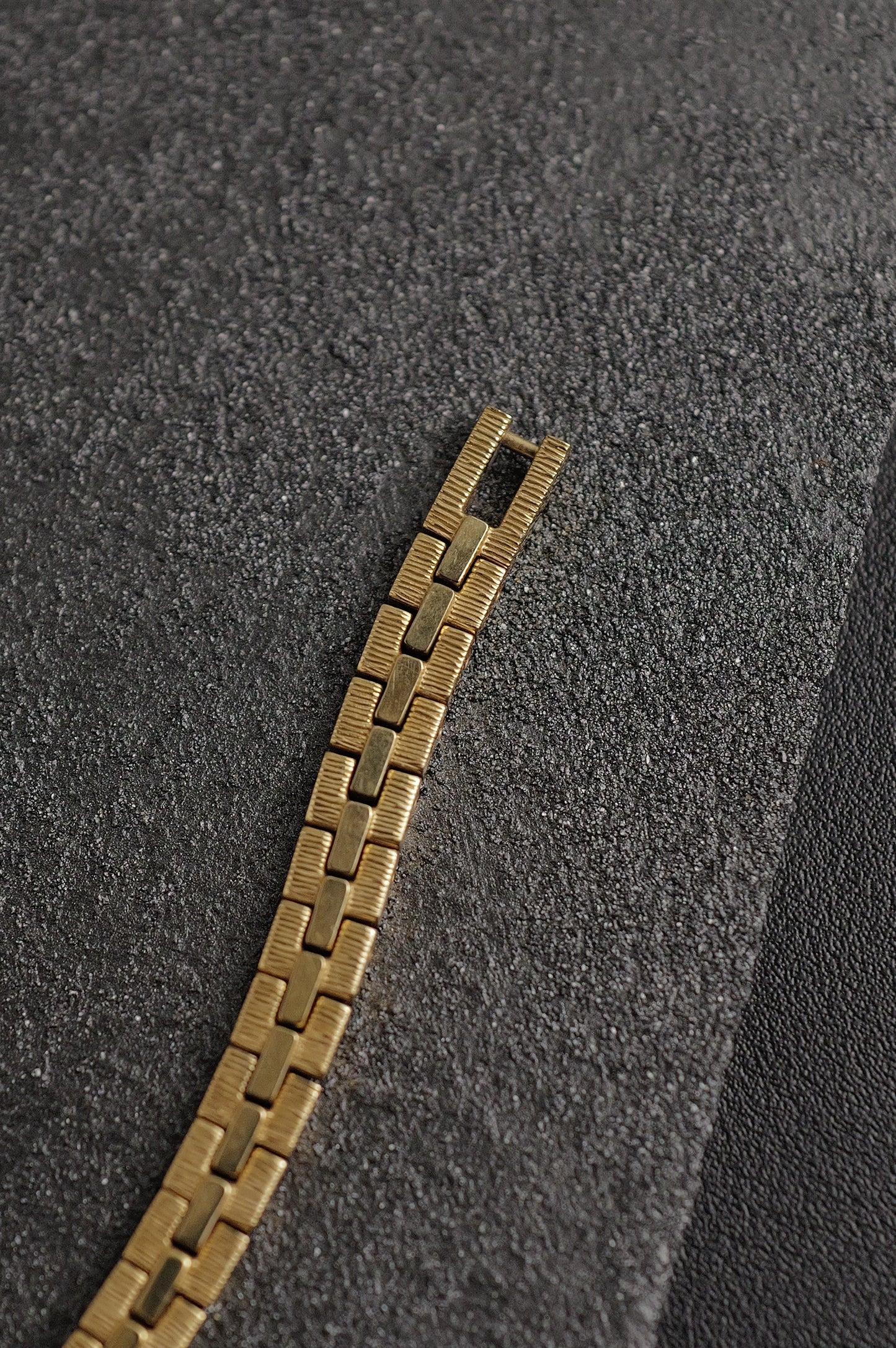 Citizen Mini-Tank Integrated Bracelet Circa. 1990s