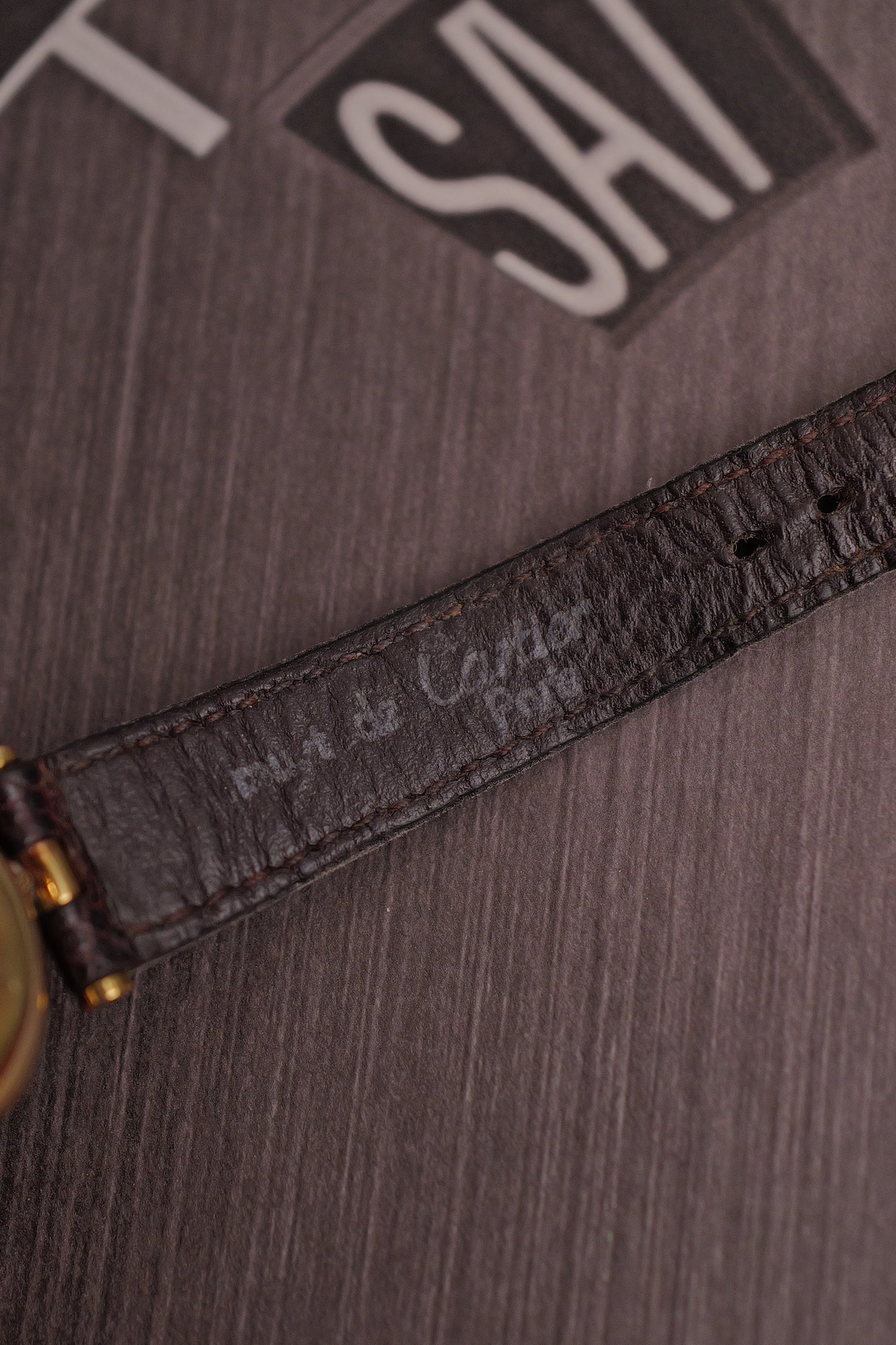 Cartier Vendome SM "Spidering Classic Lemon" Circa. 1980s