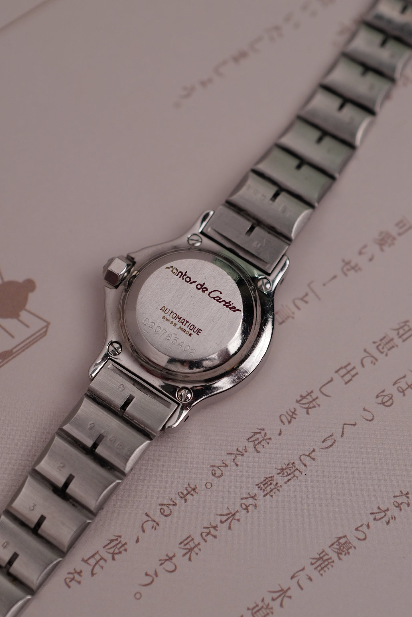 Cartier Santos Octa SM Automatic Ref. 0907 w/ original pouch