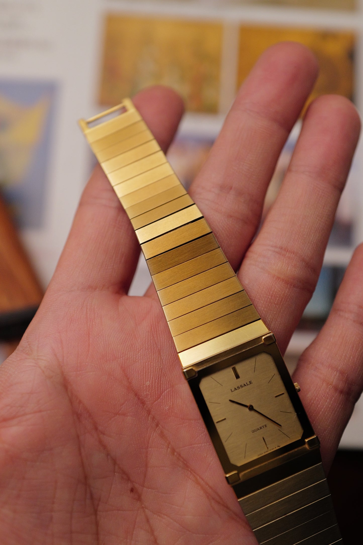 Seiko Lassale Tank Ultra Thin Circa. 1984