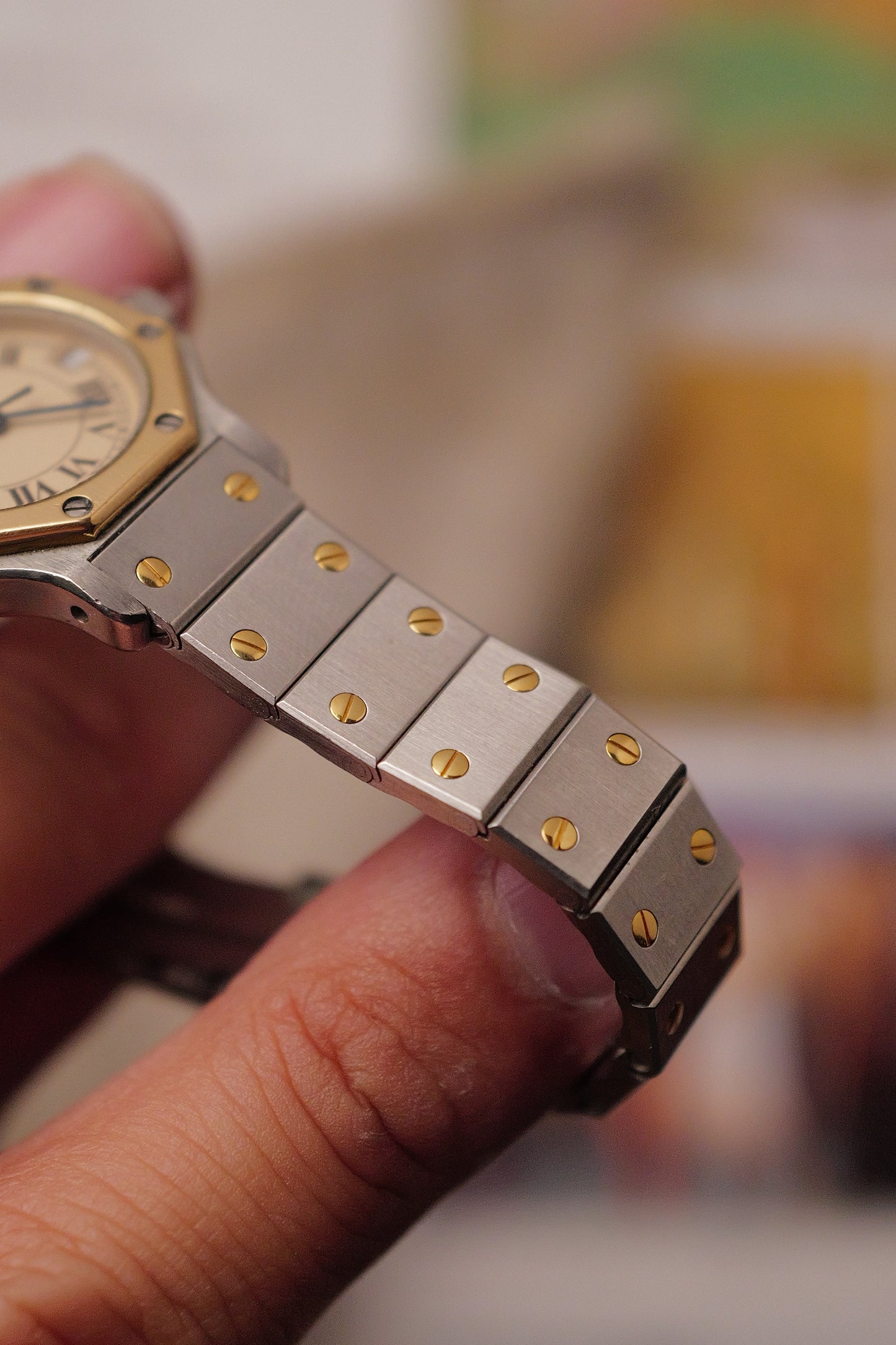 Cartier Santos Octa SM Quartz Ref. 187903 Circa. 1980s