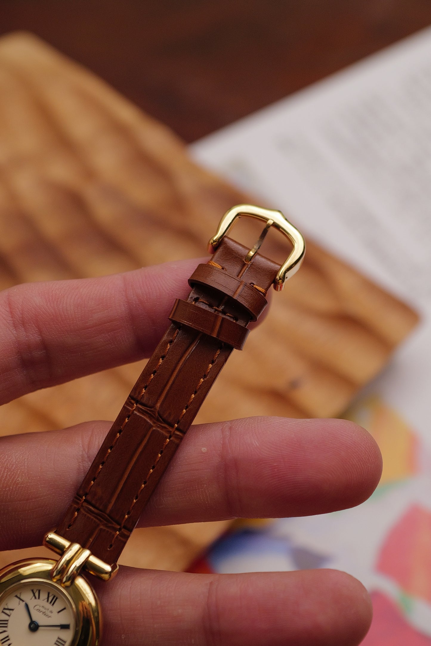 Cartier Colisee "Classic" Quartz circa. 1980s w/ box