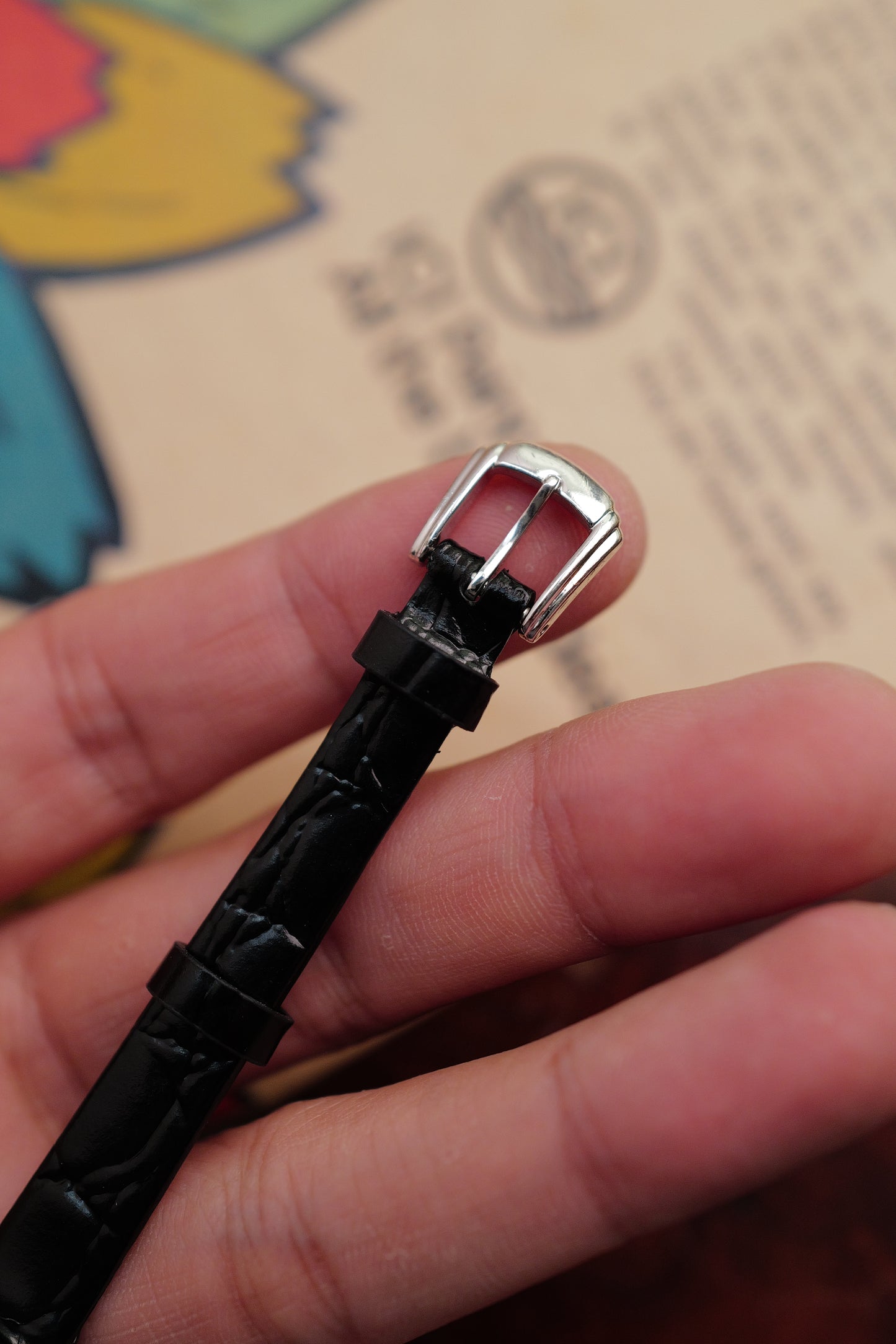 Seiko Exceline Mother of Pearl Diamond Bezel on custom bracelet Circa. 1992