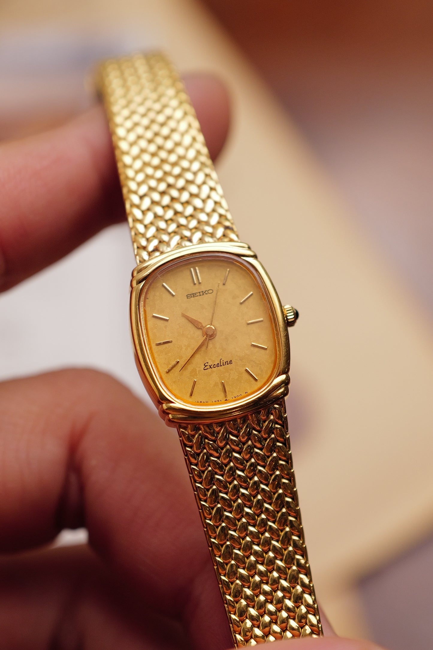 Seiko Exceline "Ellipse" Integrated Bracelet Circa. 1989