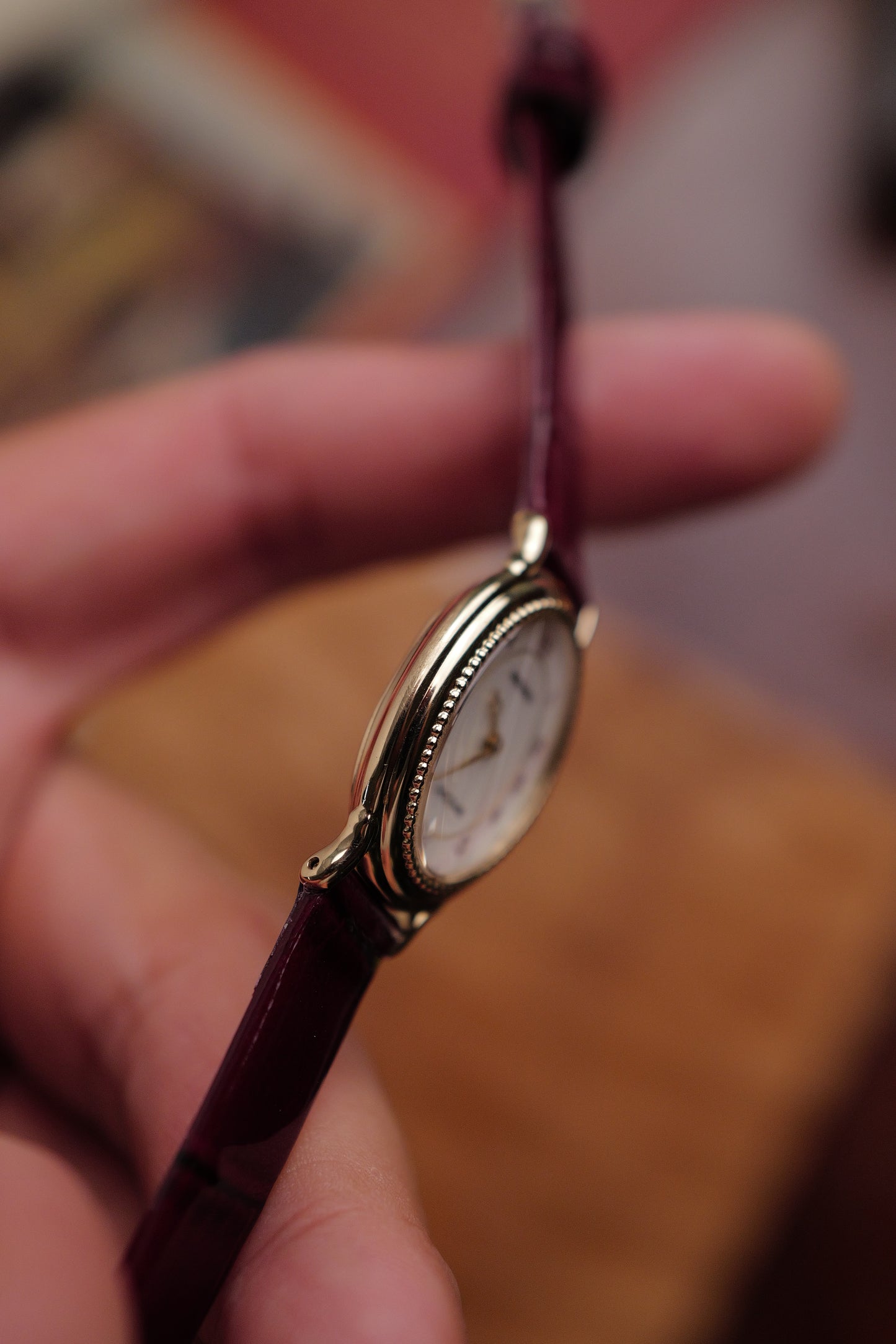 Seiko Exceline Mother of Pearl with beaded bezel Circa. 1992