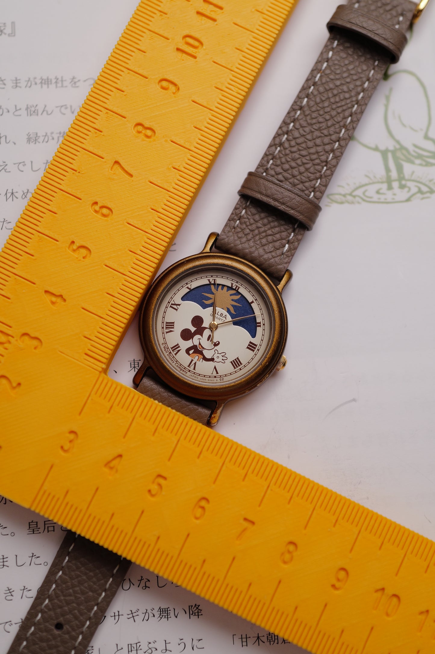 Seiko Alba "Mickey Moonphase" Circa. 1980s