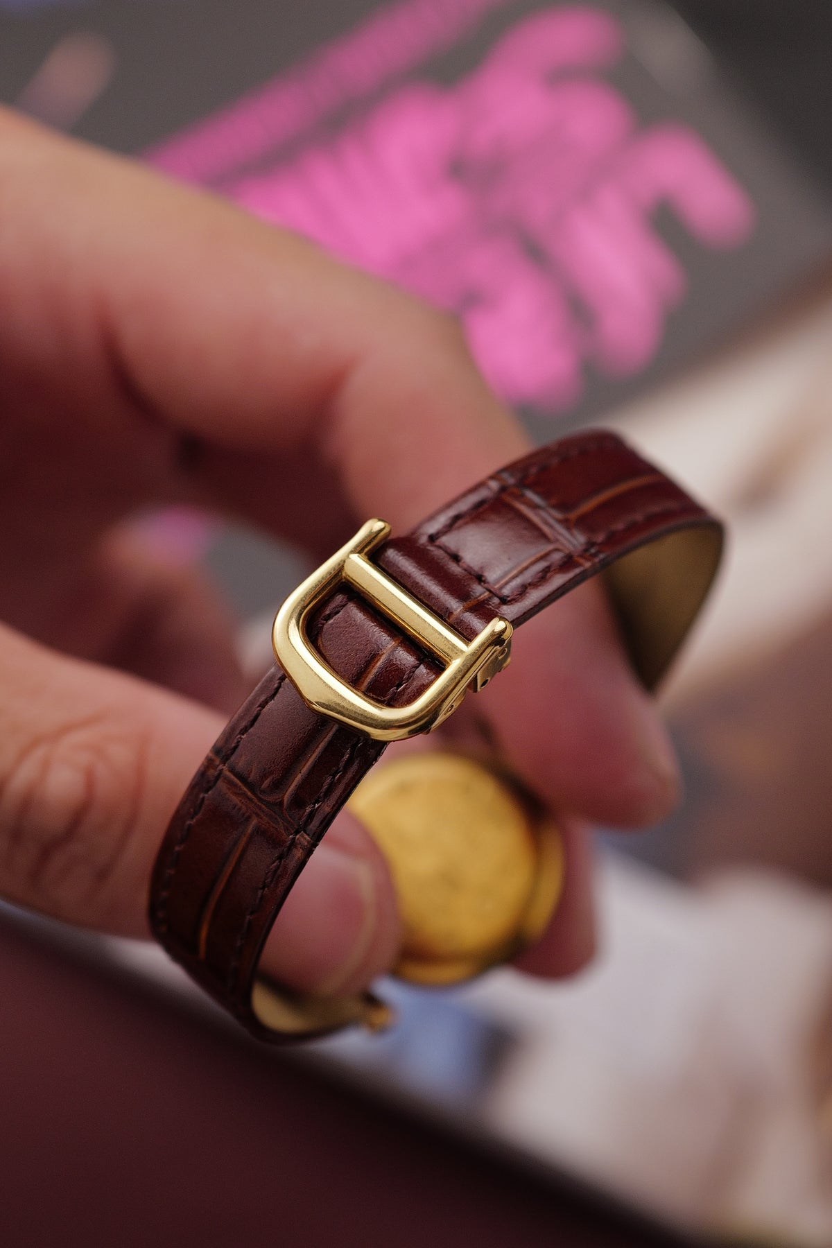 Cartier Colisee "Classic" Quartz Circa. 1980s w/ original box & deployant buckle