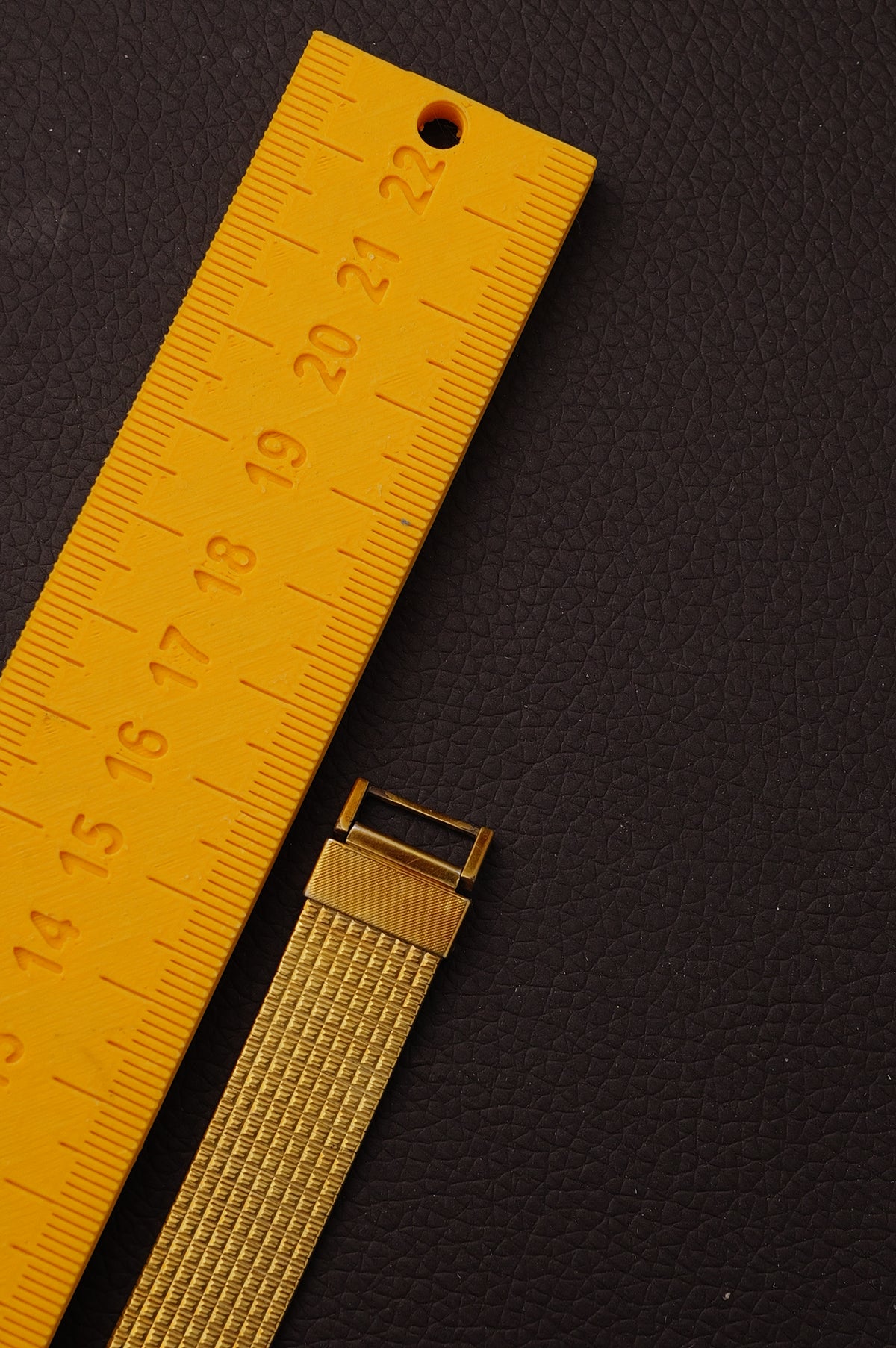 Cyma "Brick" Bracelet w/ original box circa. 1970s