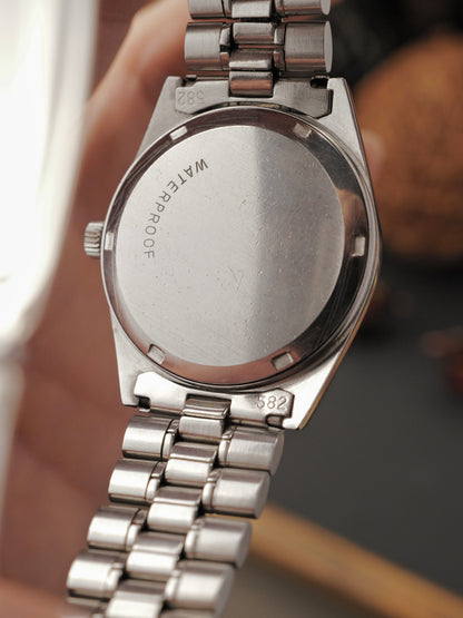 Omega Genève “Silver Tonneau" with Bracelet Ref. 135.041 (circa 1970)