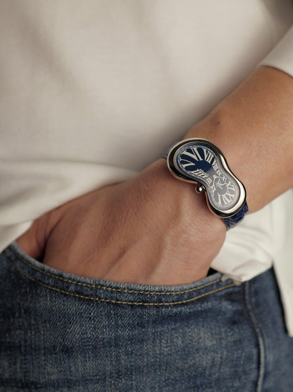 Exaequo Softwatch “Dali” 2nd Series Navy Blue Dial FULL SET Ref. 92009 (circa 1994)